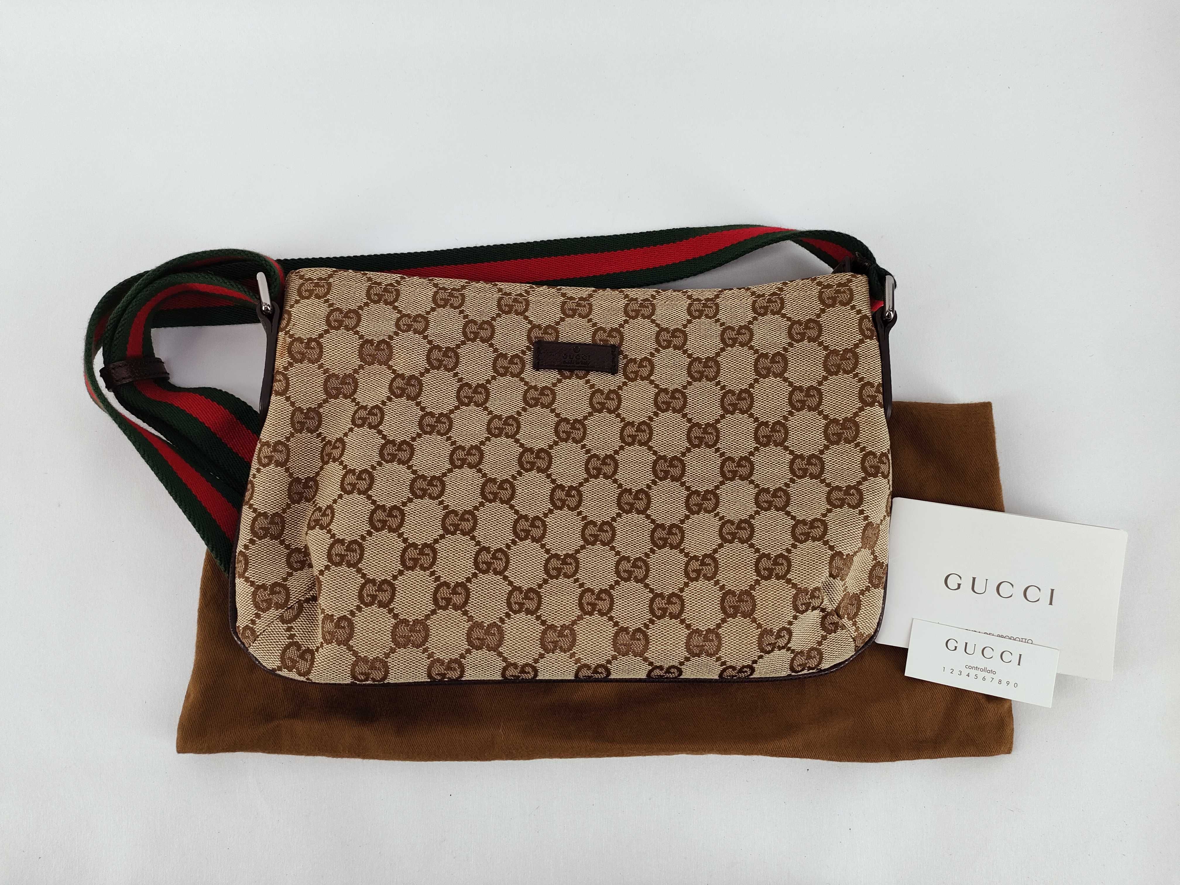 GG Supreme Gucci Sherry Line Shoulder Bag