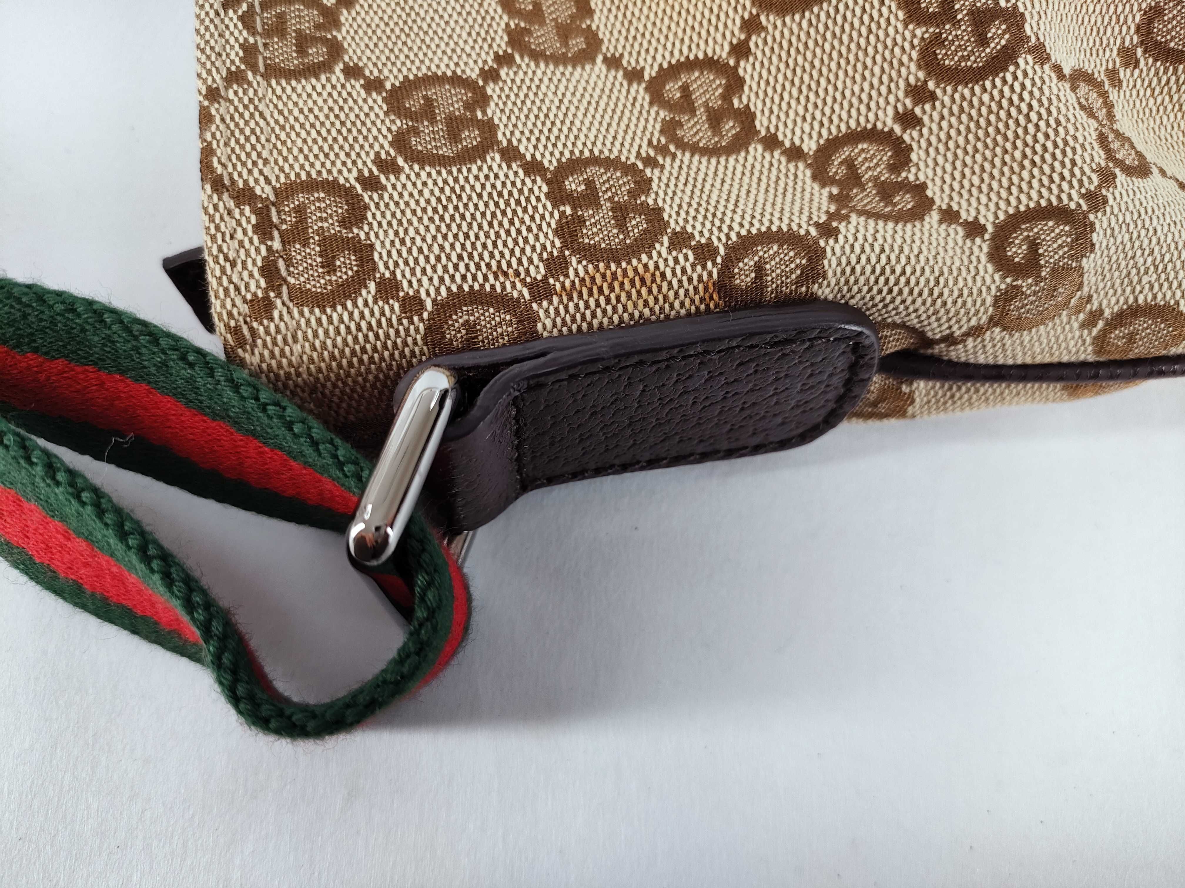 GG Supreme Gucci Sherry Line Shoulder Bag — view 13