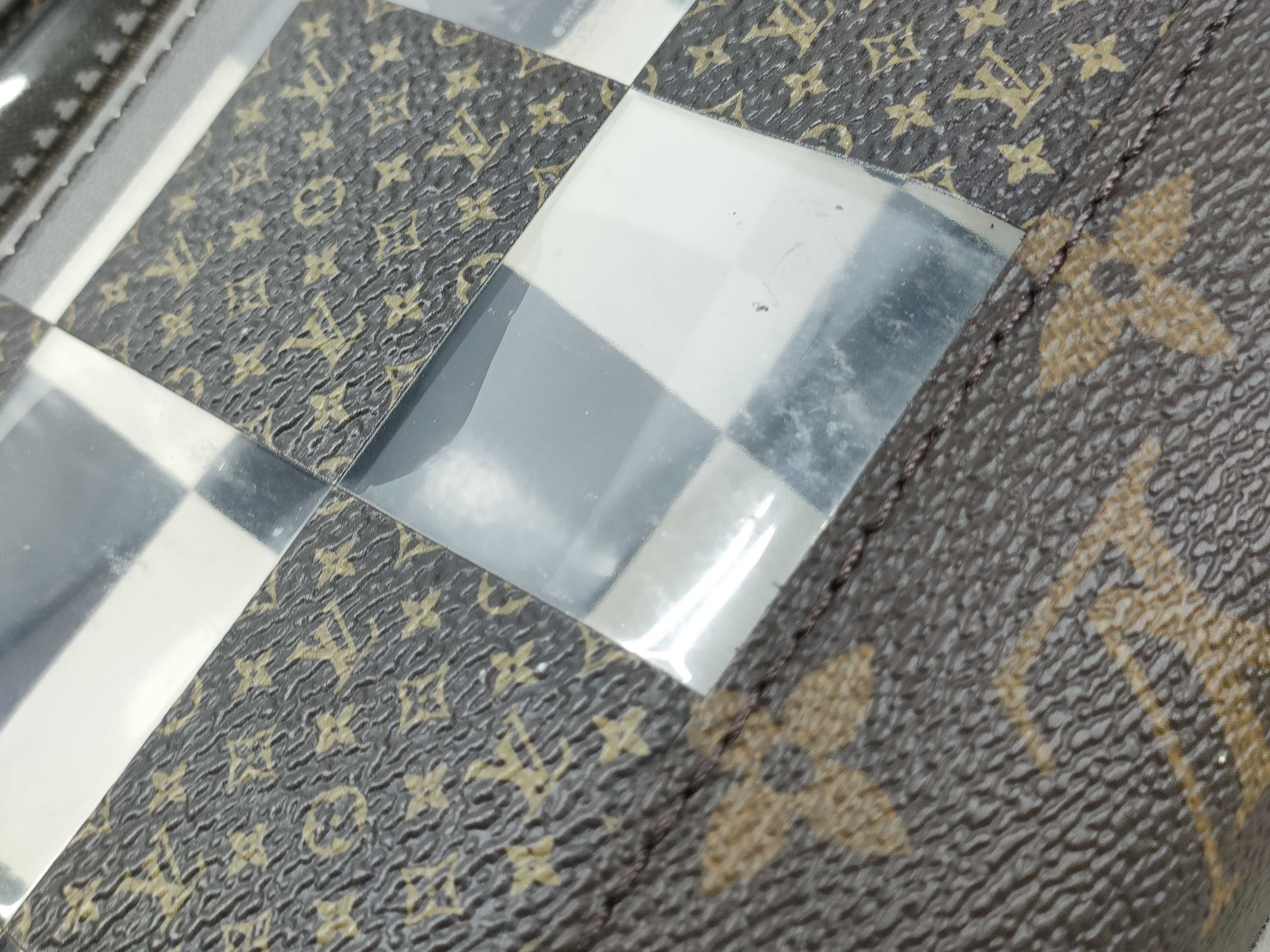Monogram Louis Vuitton Monogram Chess Standard Pouch Clutch Bag — view 14