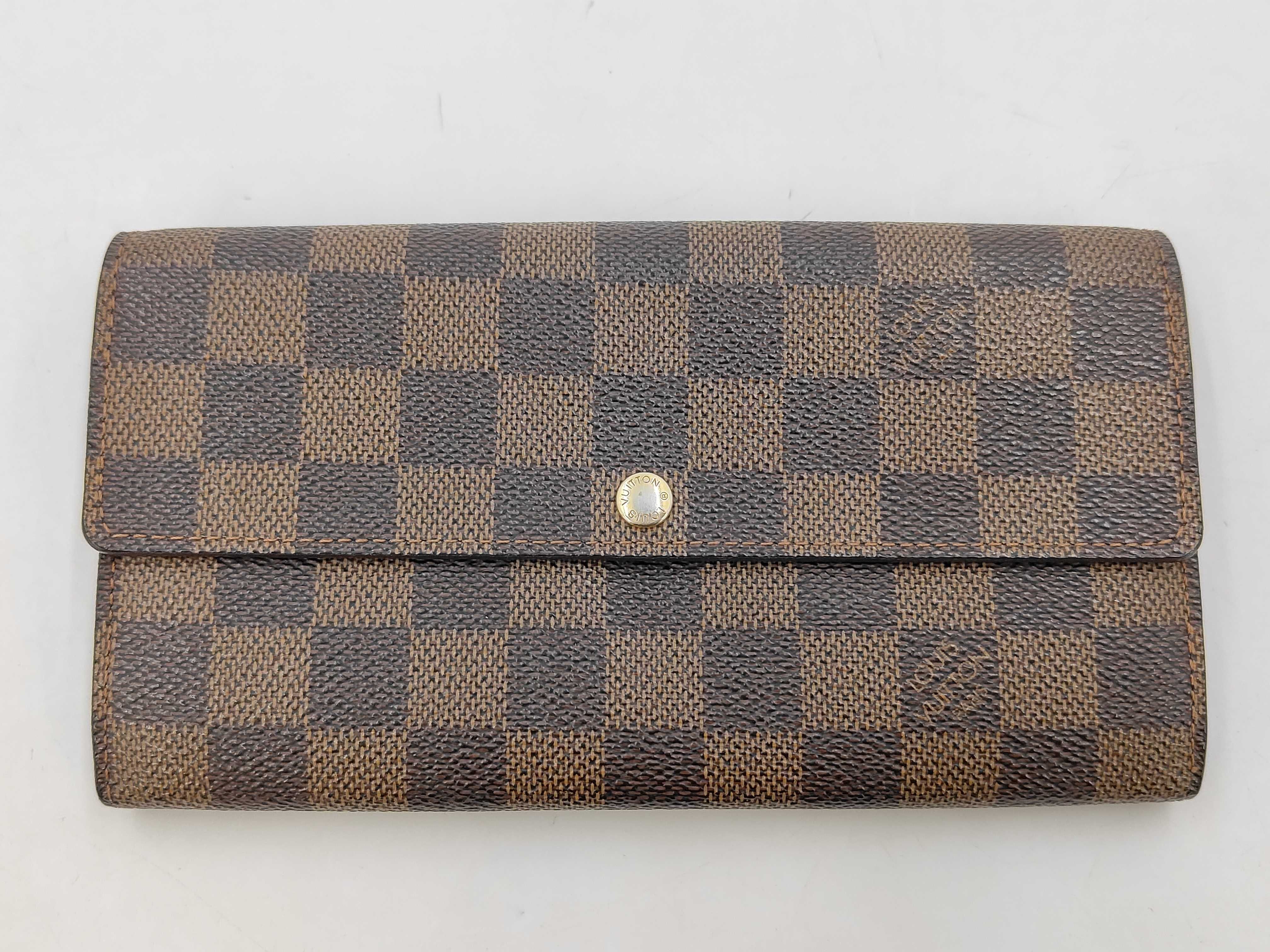 Portefeuille Sarah Damier Long Wallet with Initials CA1009 Wallet