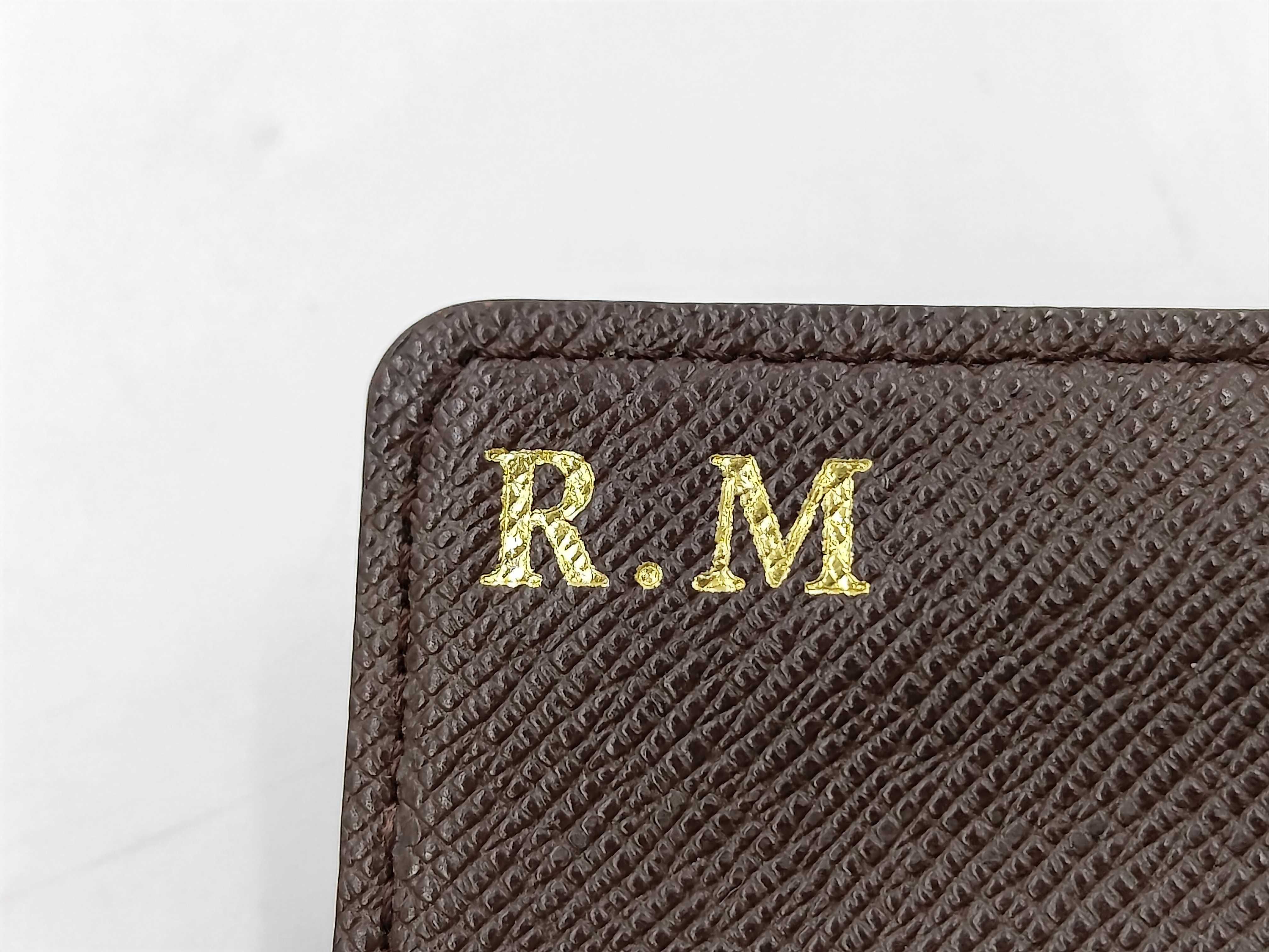 Portefeuille Sarah Damier Long Wallet with Initials CA1009 Wallet — view 7