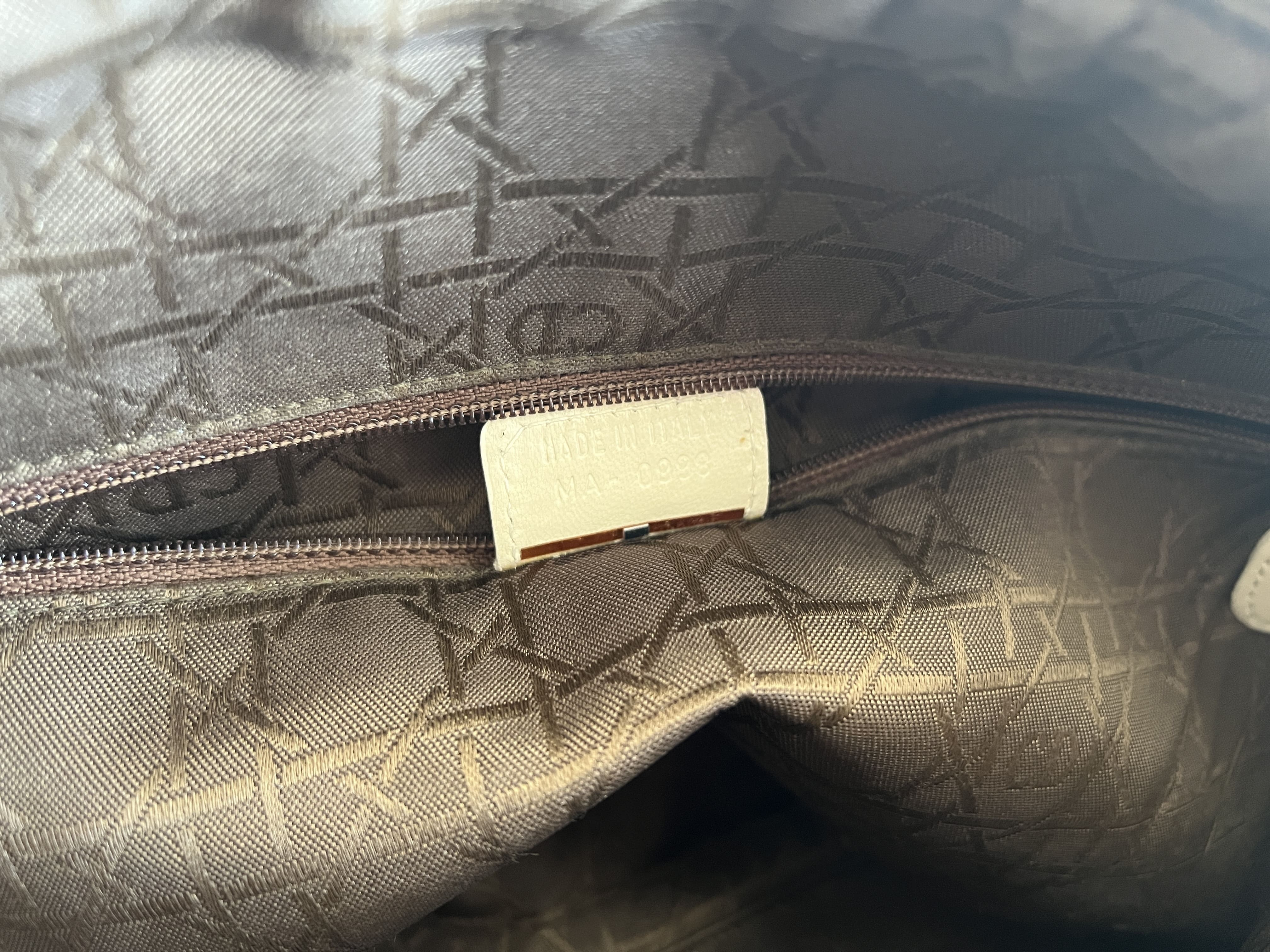Cannage Leather Lambskin Tote Bag Handbag — view 7