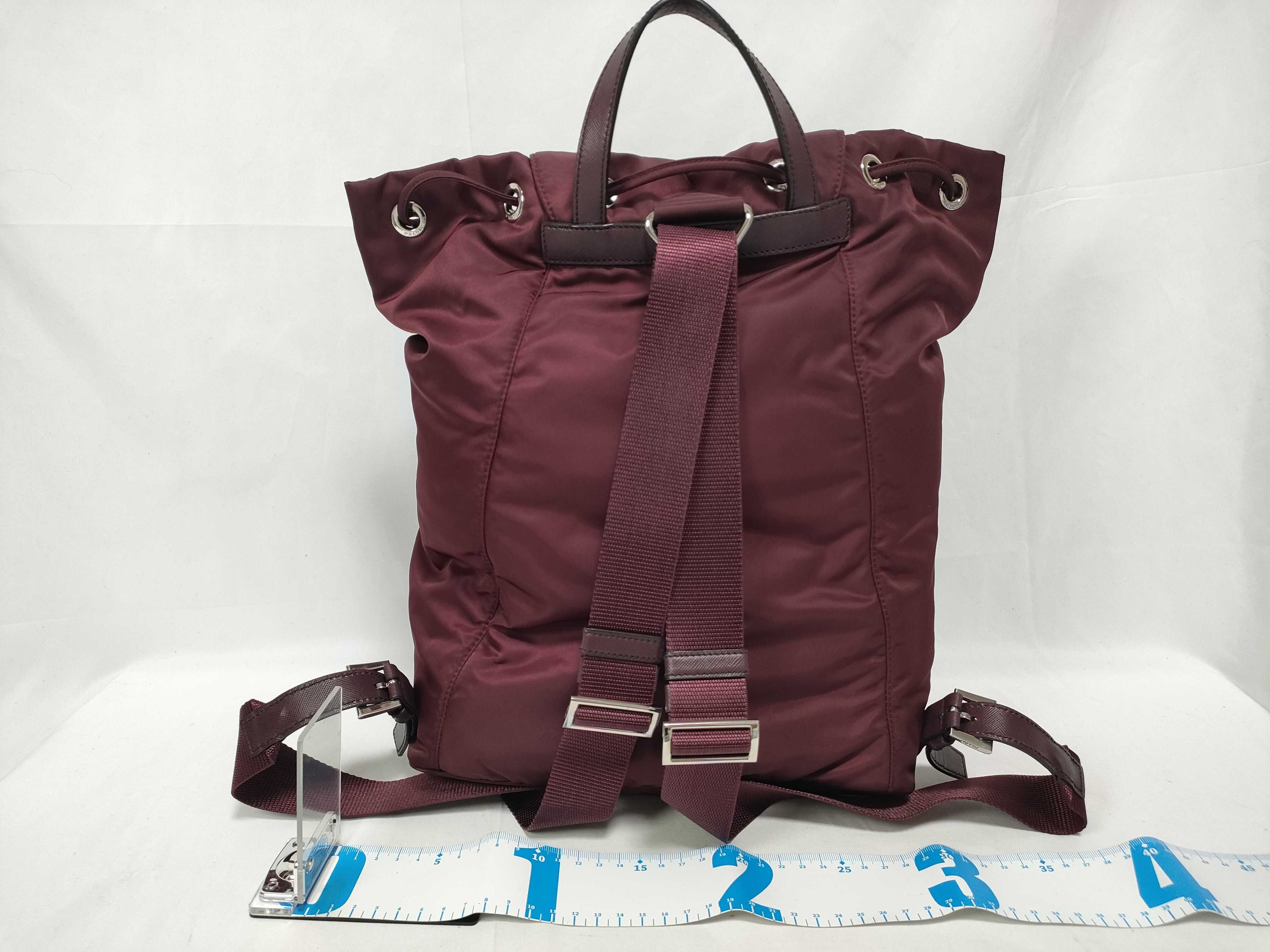 (Prada) Current Model Saffiano Nylon Backpack — view 2
