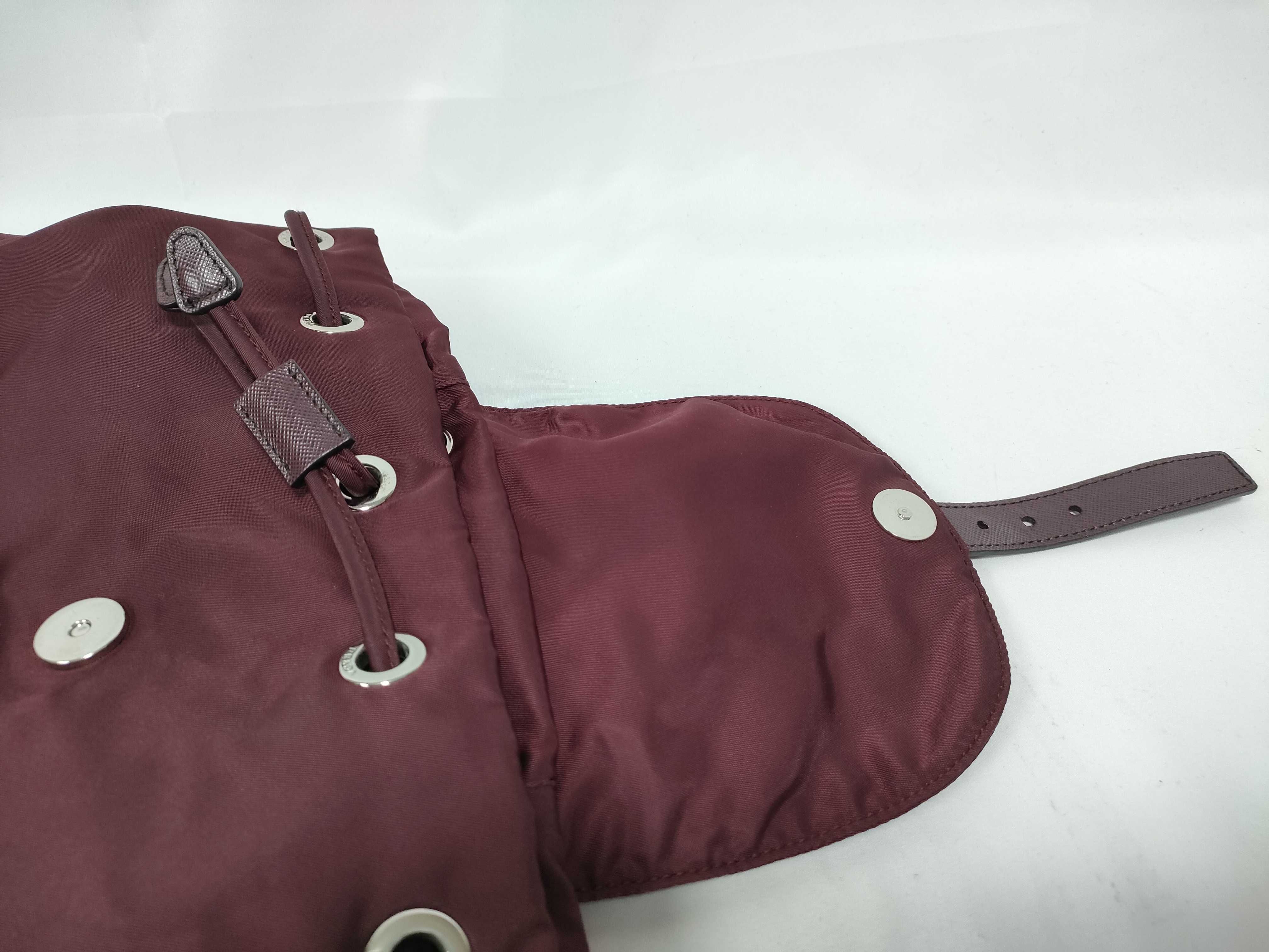 (Prada) Current Model Saffiano Nylon Backpack — view 12