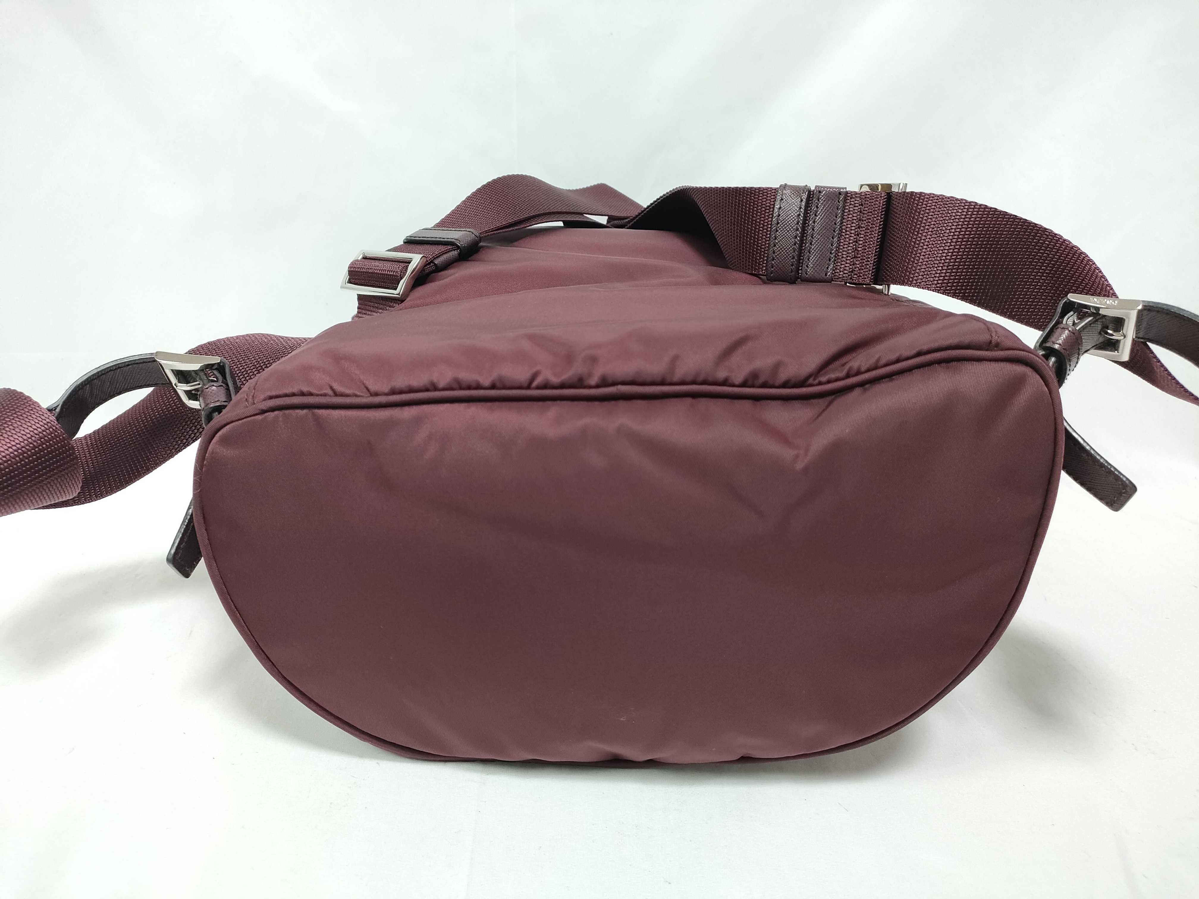 (Prada) Current Model Saffiano Nylon Backpack — view 3