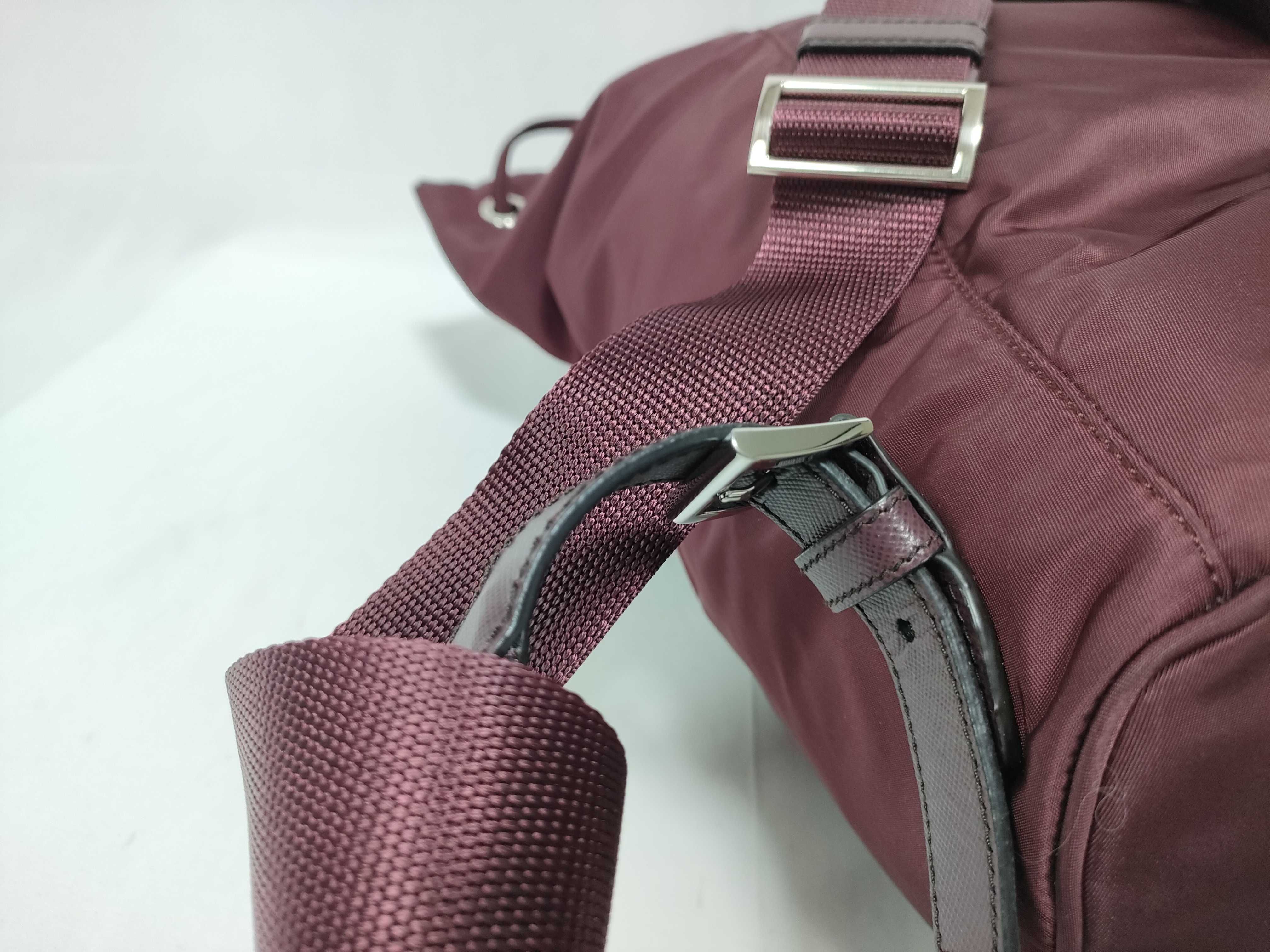 (Prada) Current Model Saffiano Nylon Backpack — view 6