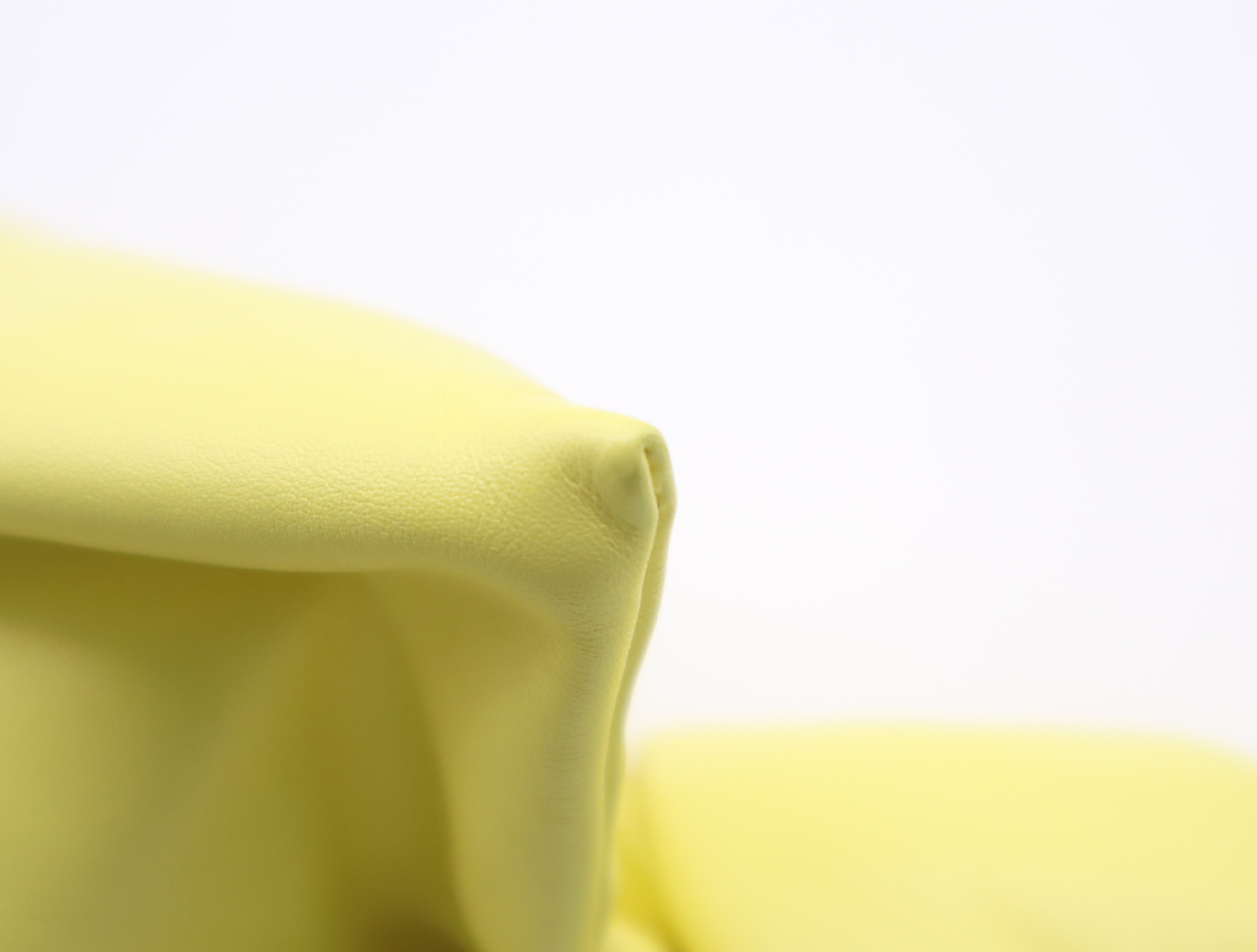 652001 VCP40 Leather Mini The Twist Yellow Handbag — view 9