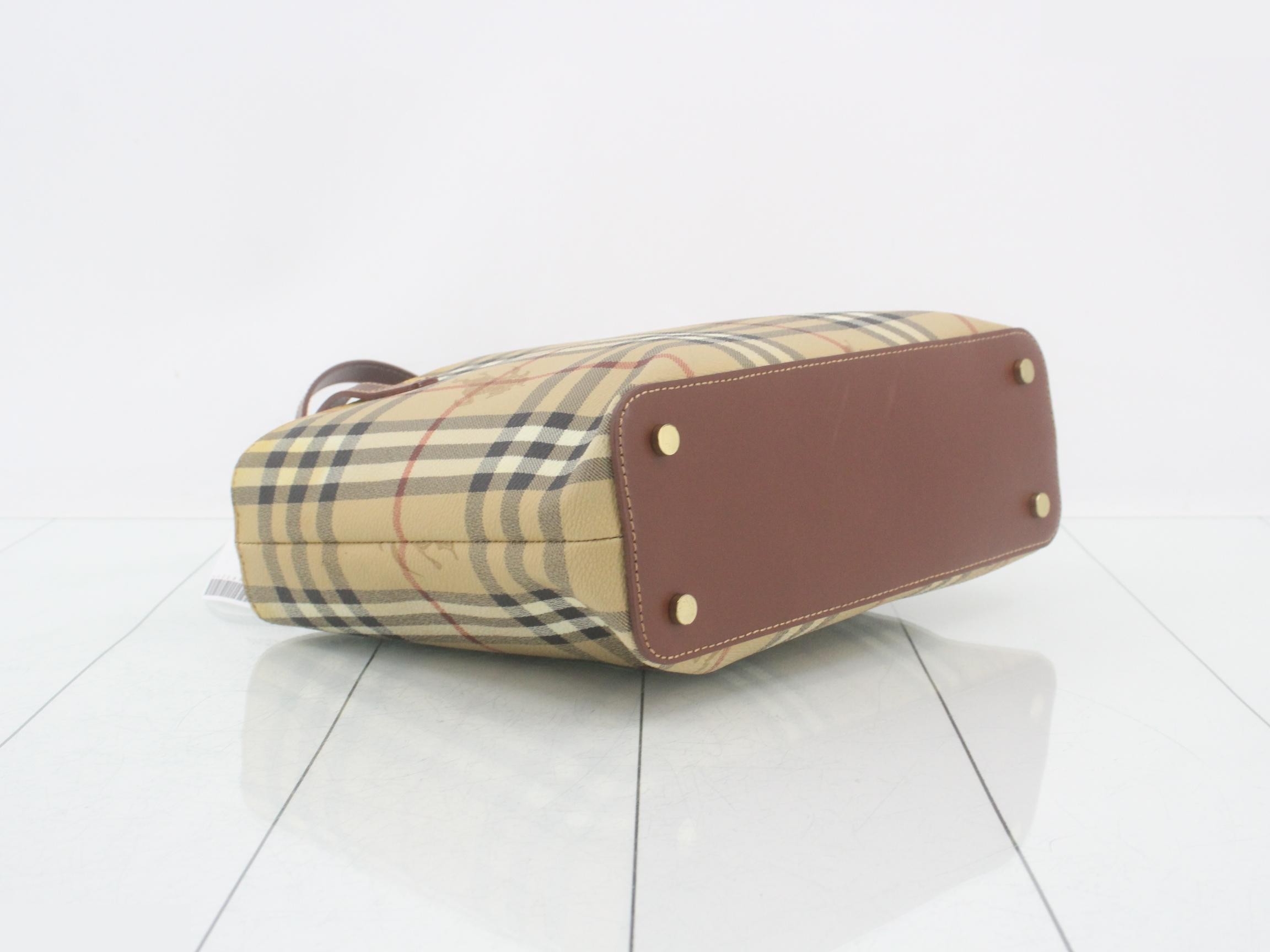 Nova Check Tote Bag — view 5