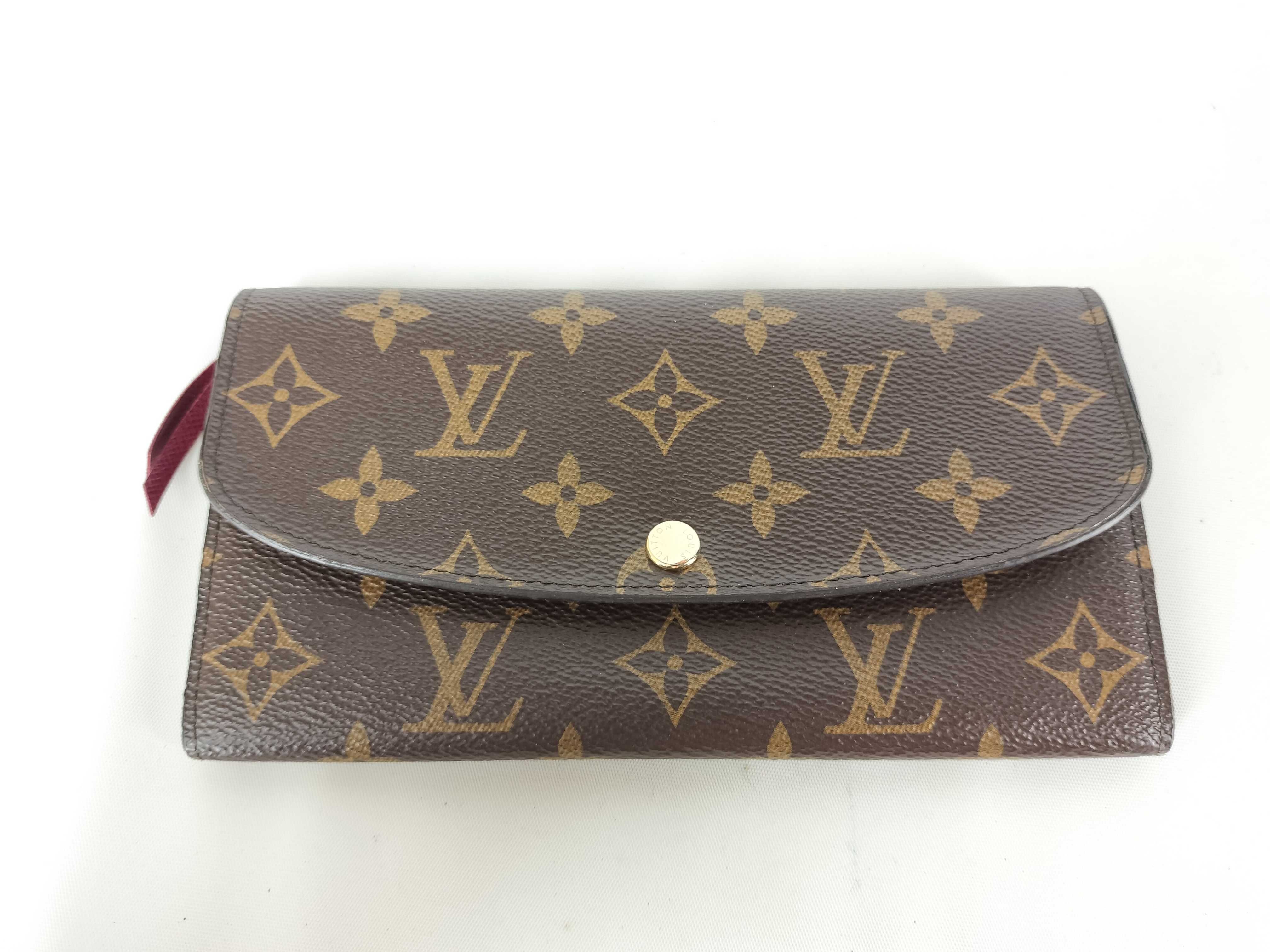 Monogram Portefeuille Emilie Wallet with Initials