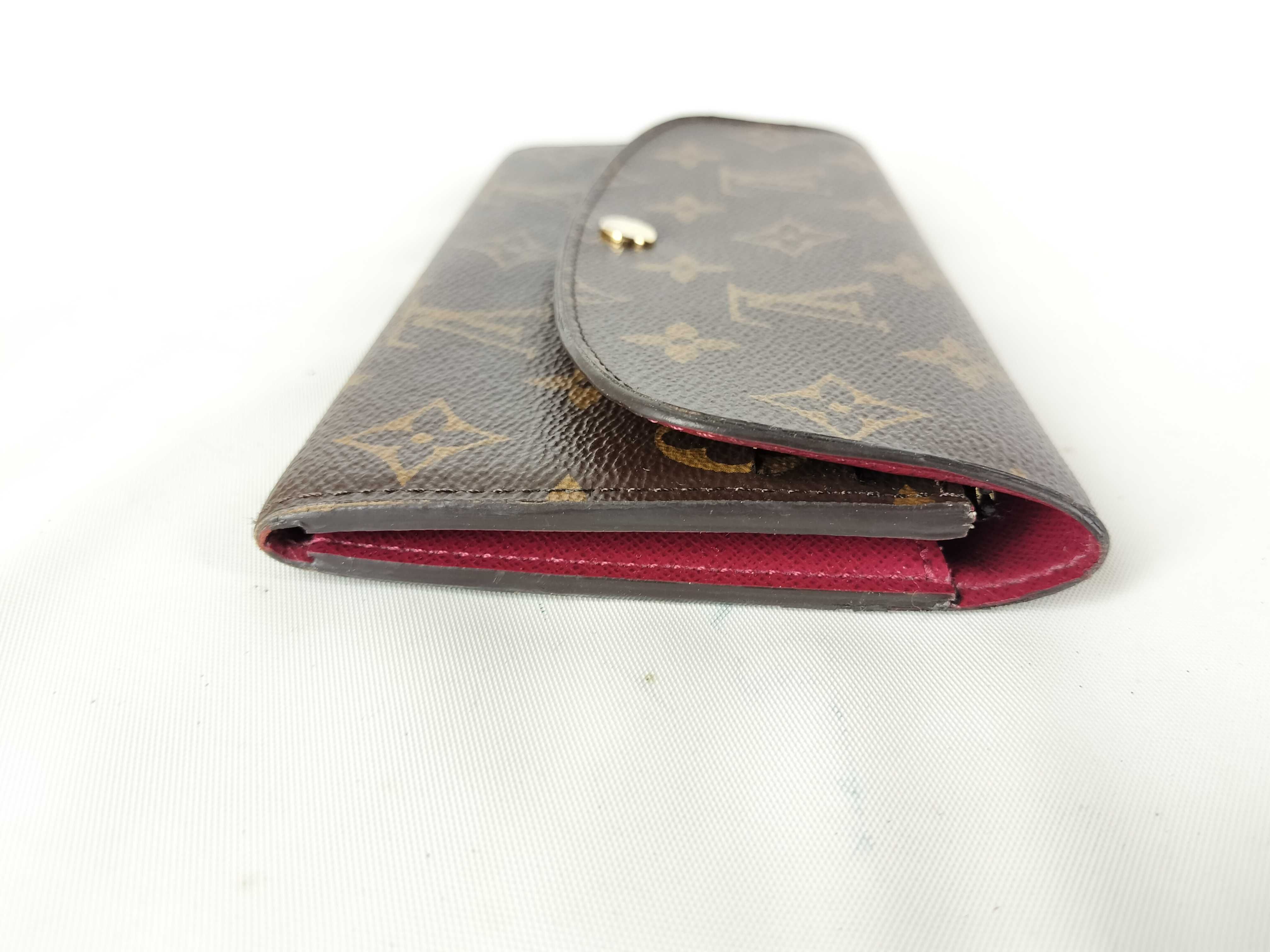 Monogram Portefeuille Emilie Wallet with Initials — view 3