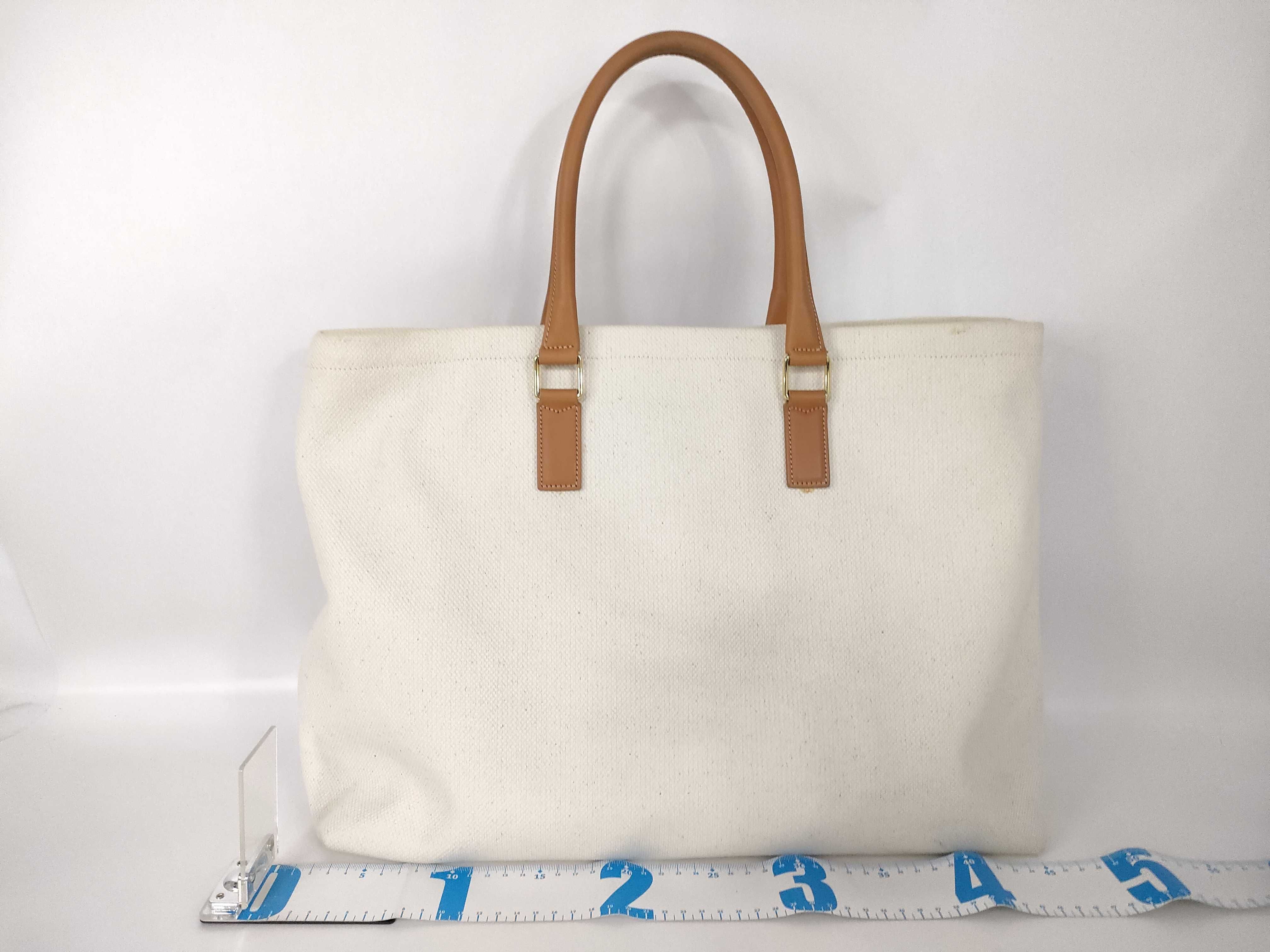 Canvas Logo Shoulder Tote Bag — view 2