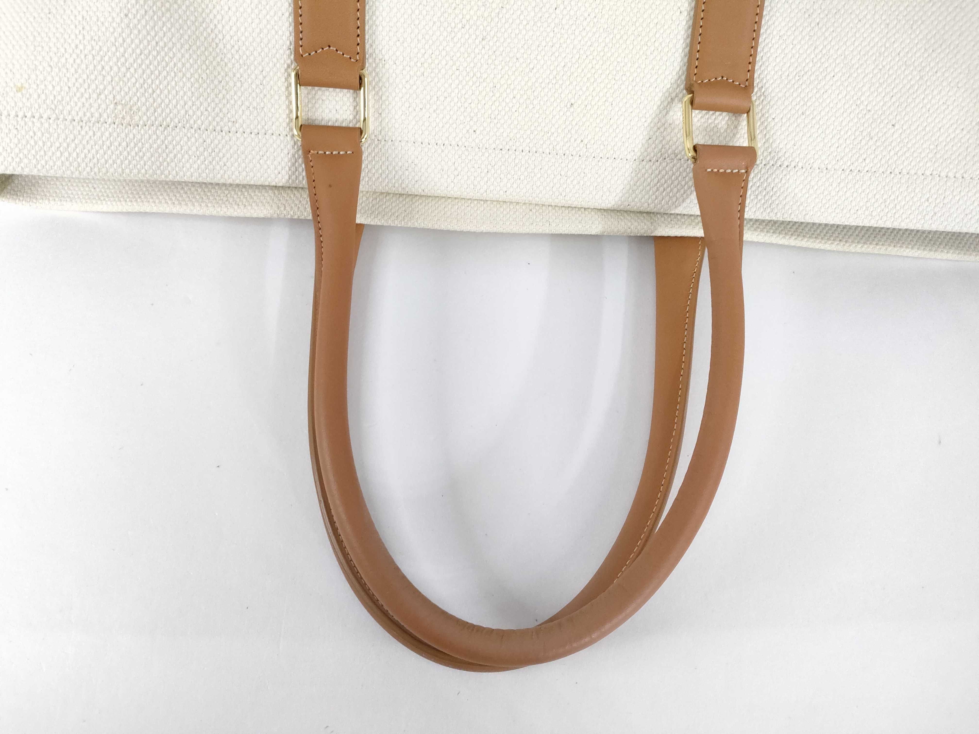 Canvas Logo Shoulder Tote Bag — view 3
