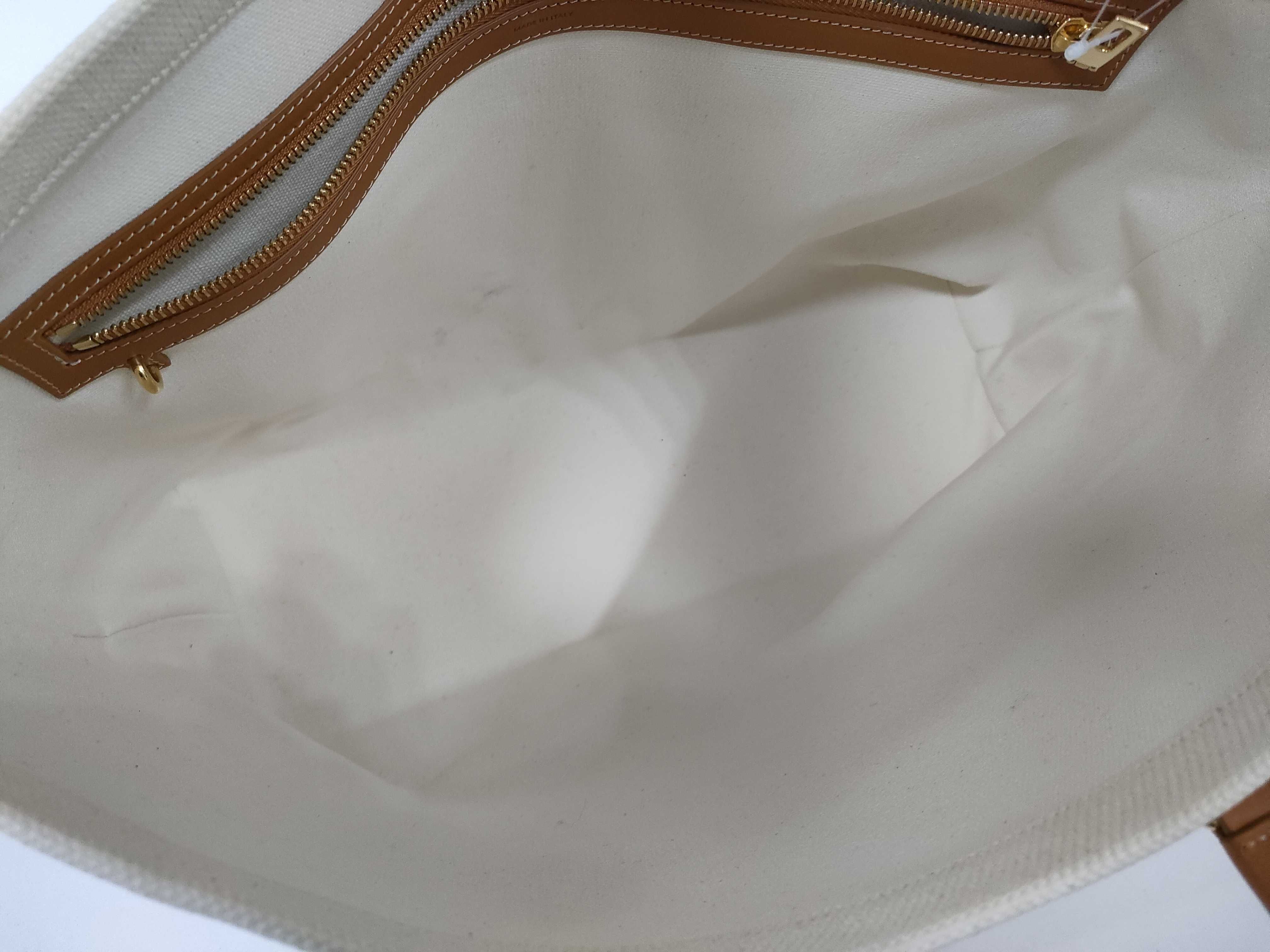 Canvas Logo Shoulder Tote Bag — view 8