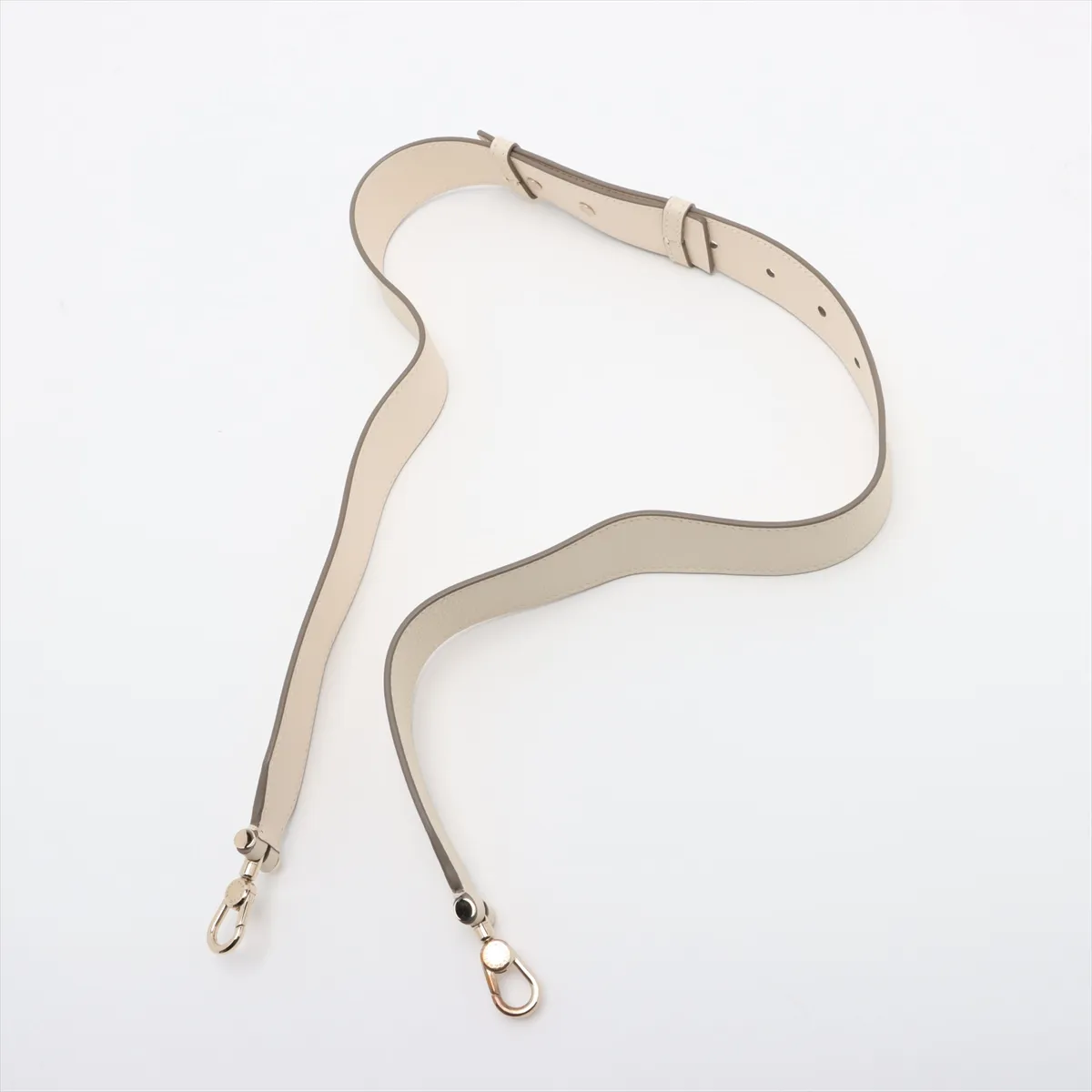 Logo Leather 2WAY Handbag Beige — view 7