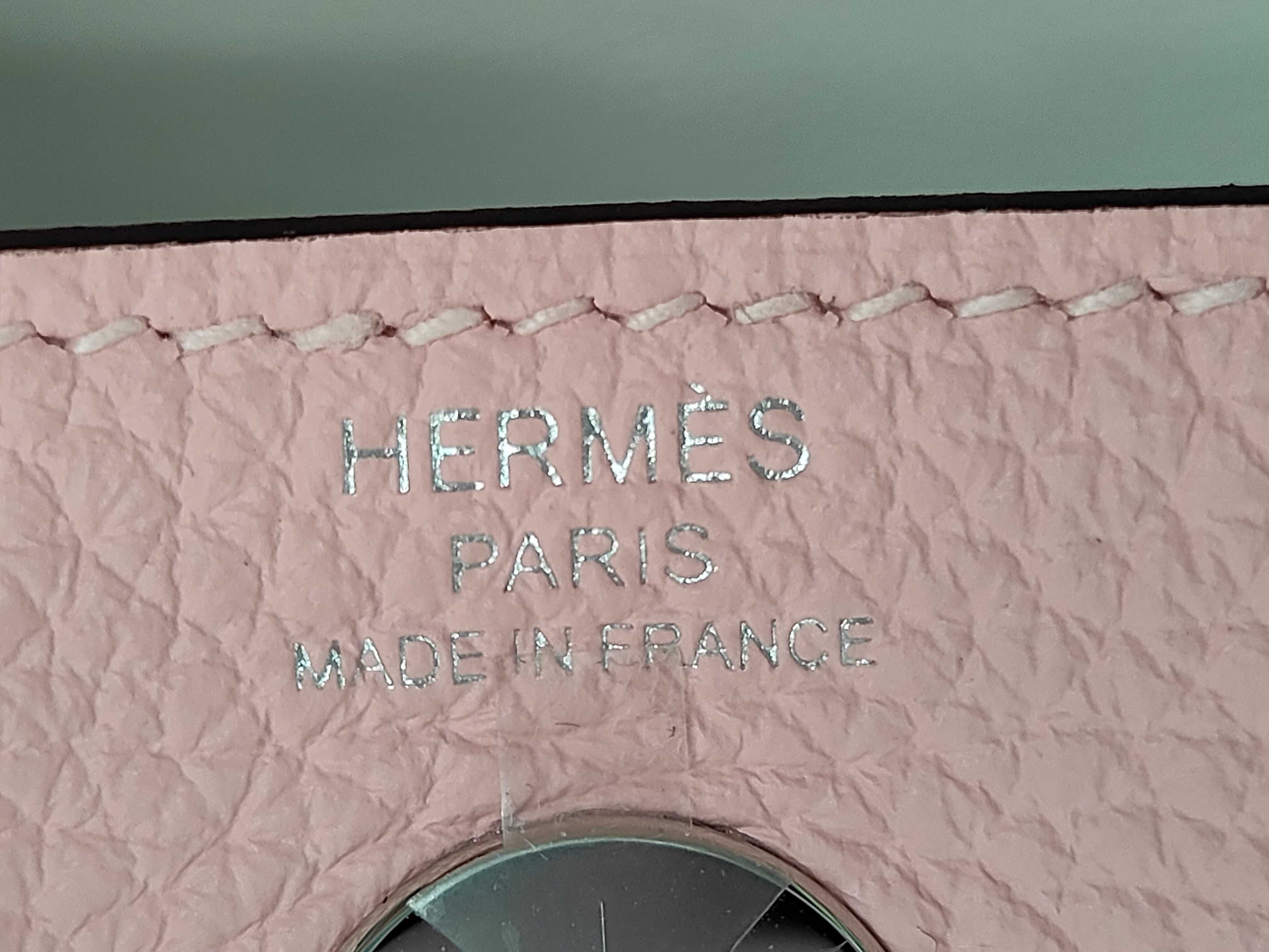 Lindy Mini Taurillon Clemence Rose Sakura SS K stamp handbag — view 12