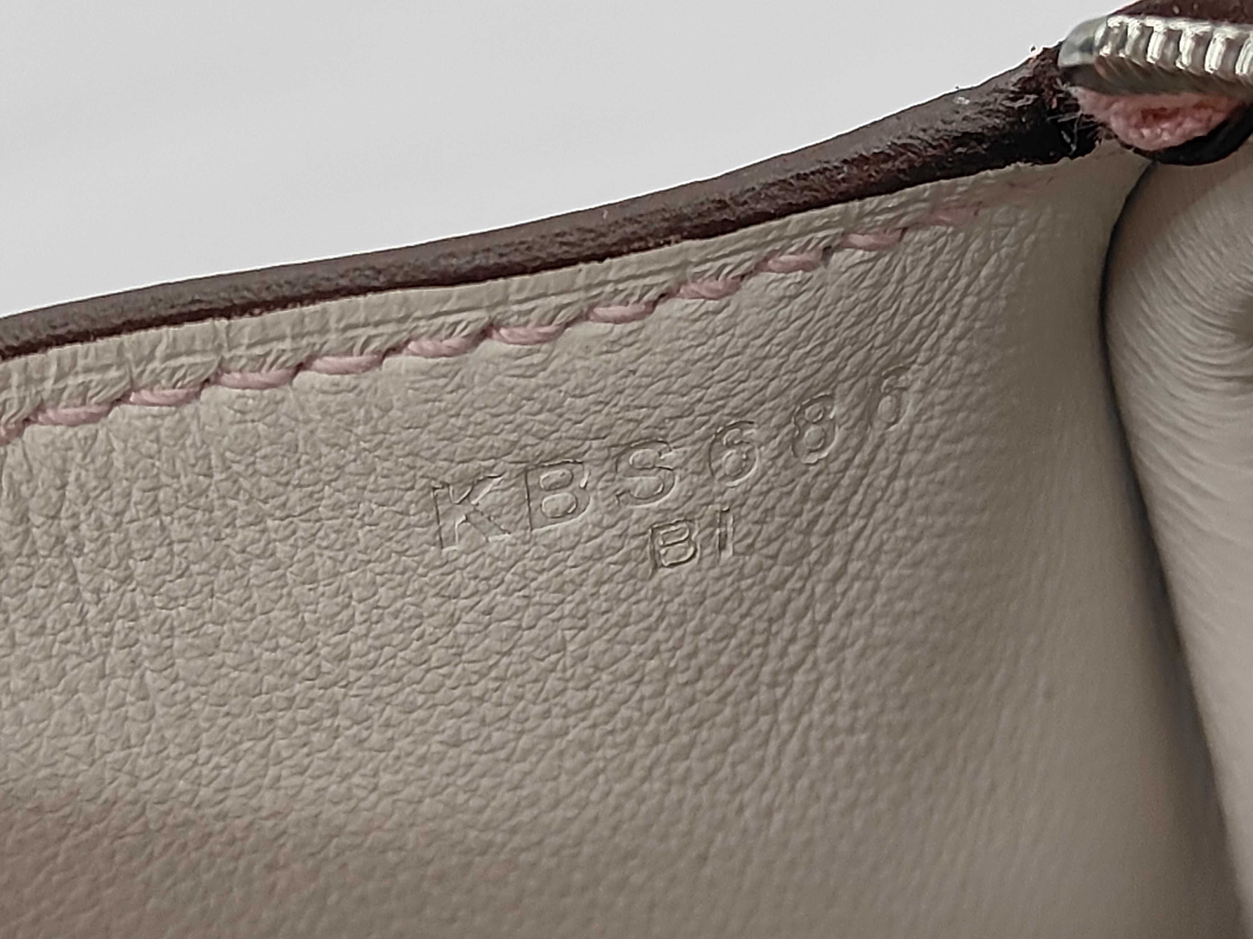 Lindy Mini Taurillon Clemence Rose Sakura SS K stamp handbag — view 13