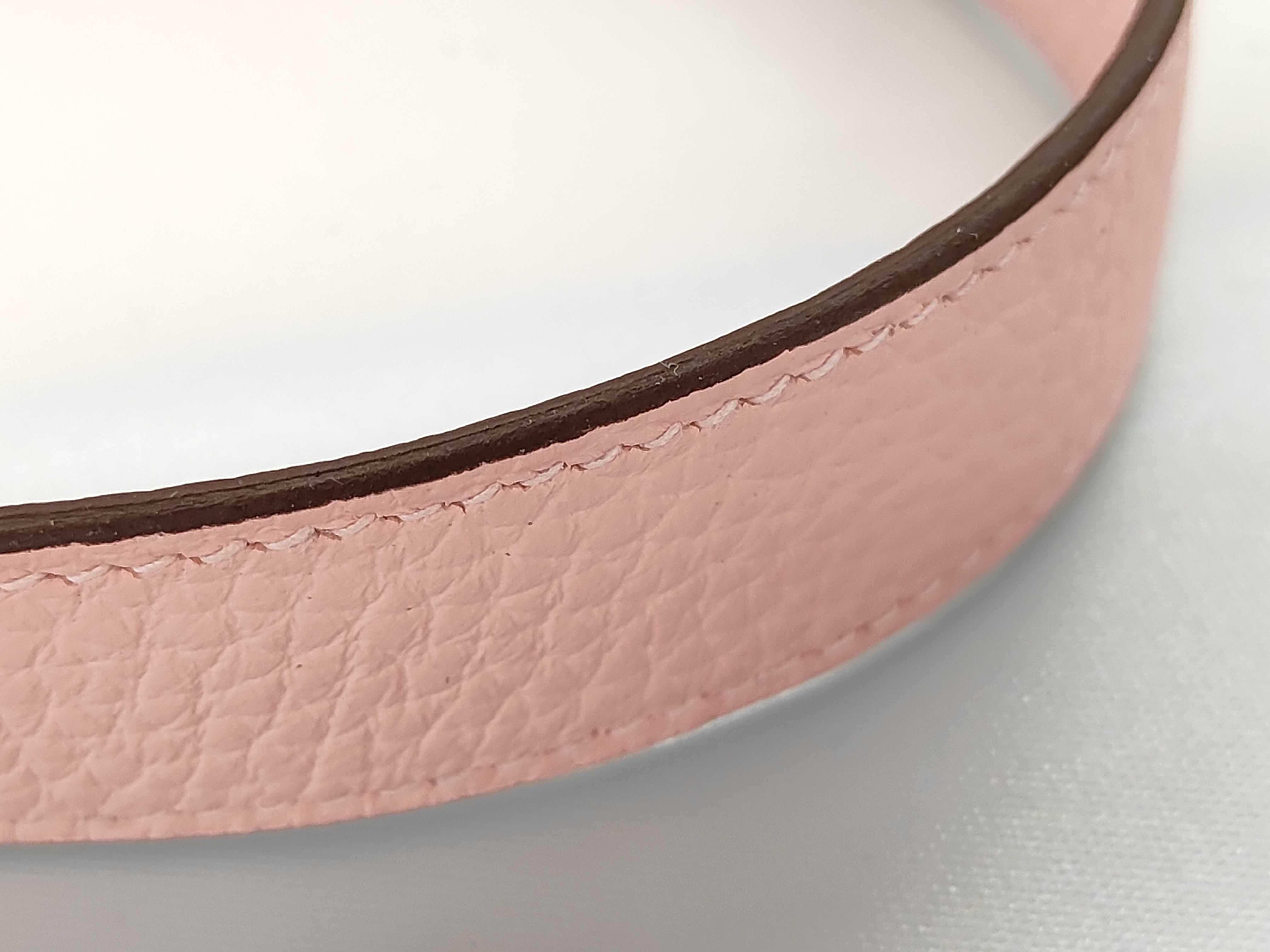 Lindy Mini Taurillon Clemence Rose Sakura SS K stamp handbag — view 4