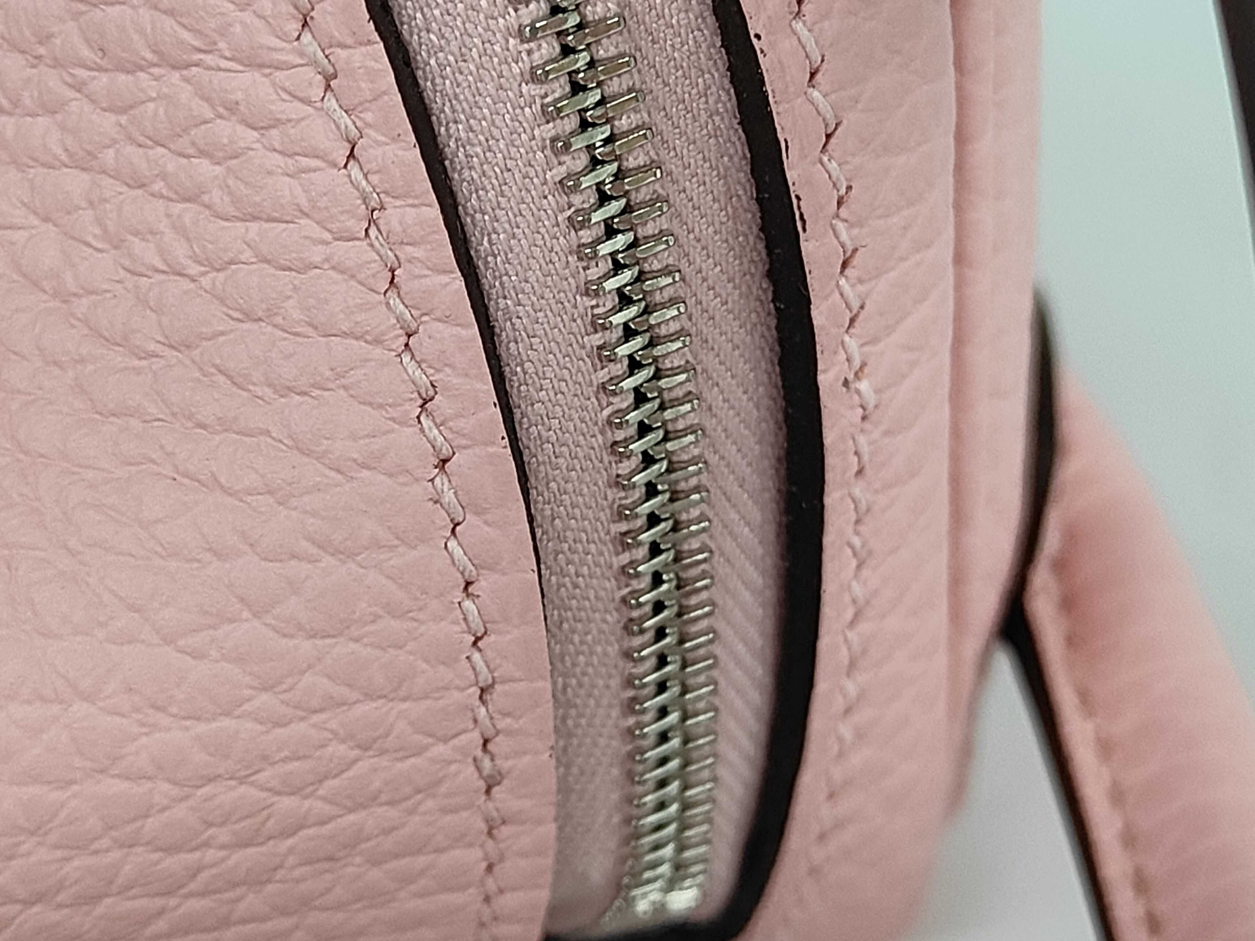 Lindy Mini Taurillon Clemence Rose Sakura SS K stamp handbag — view 6