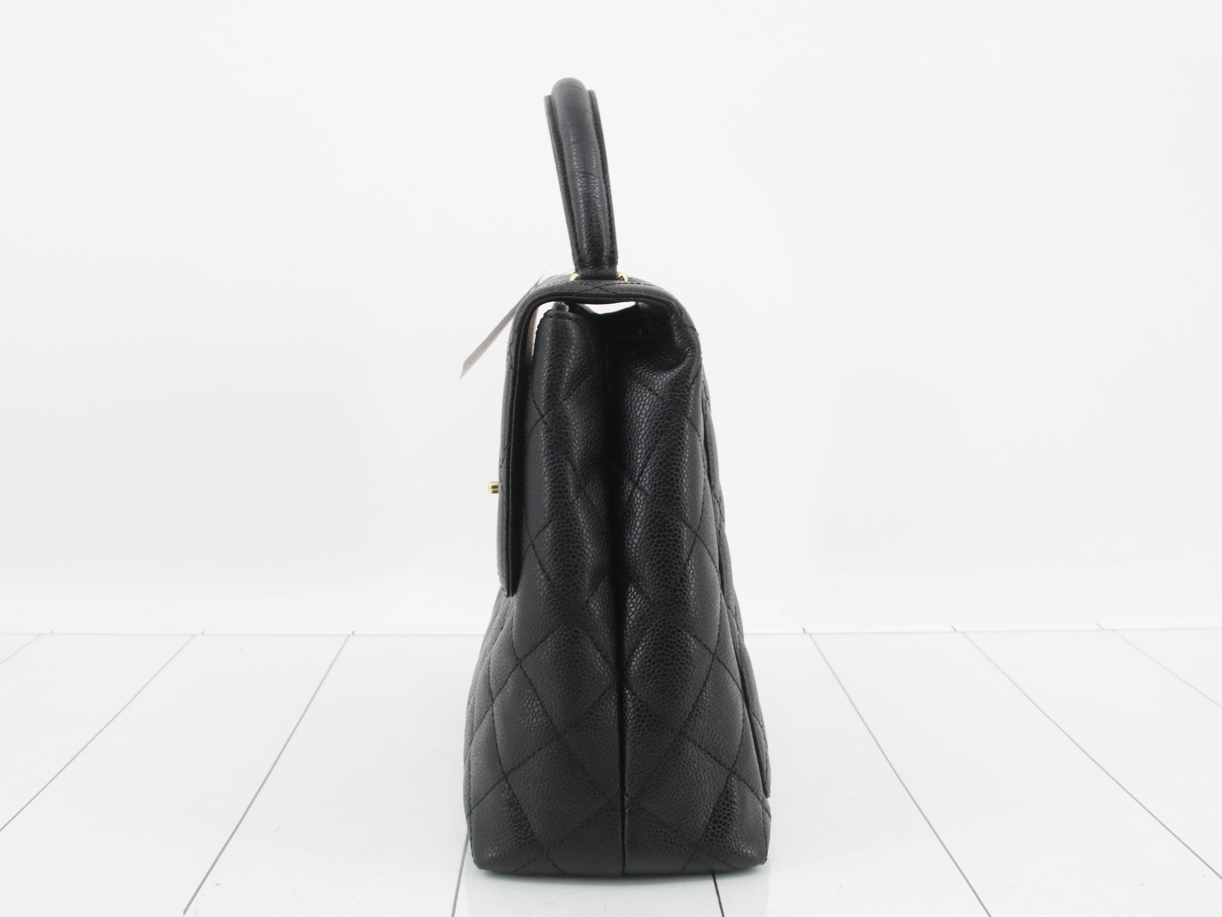 Caviar skin handbag — view 3