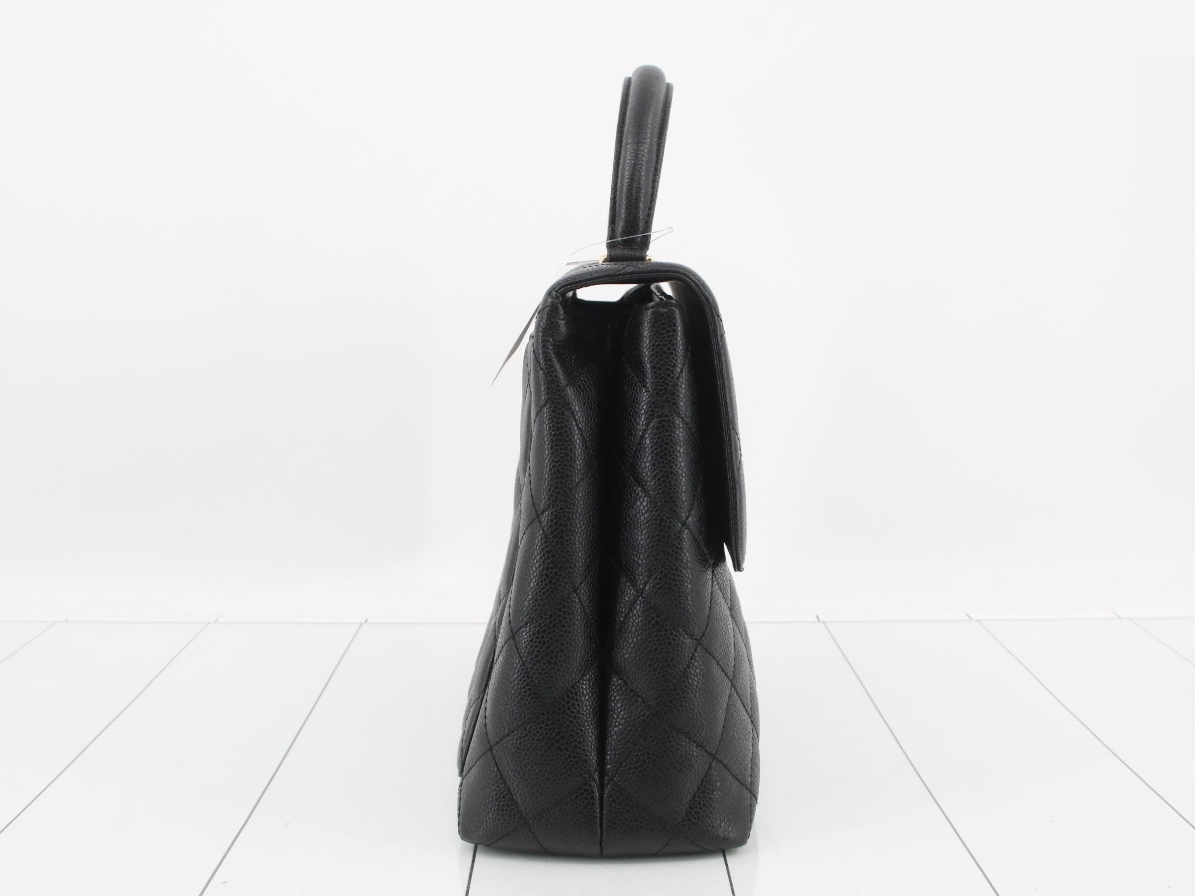Caviar skin handbag — view 4