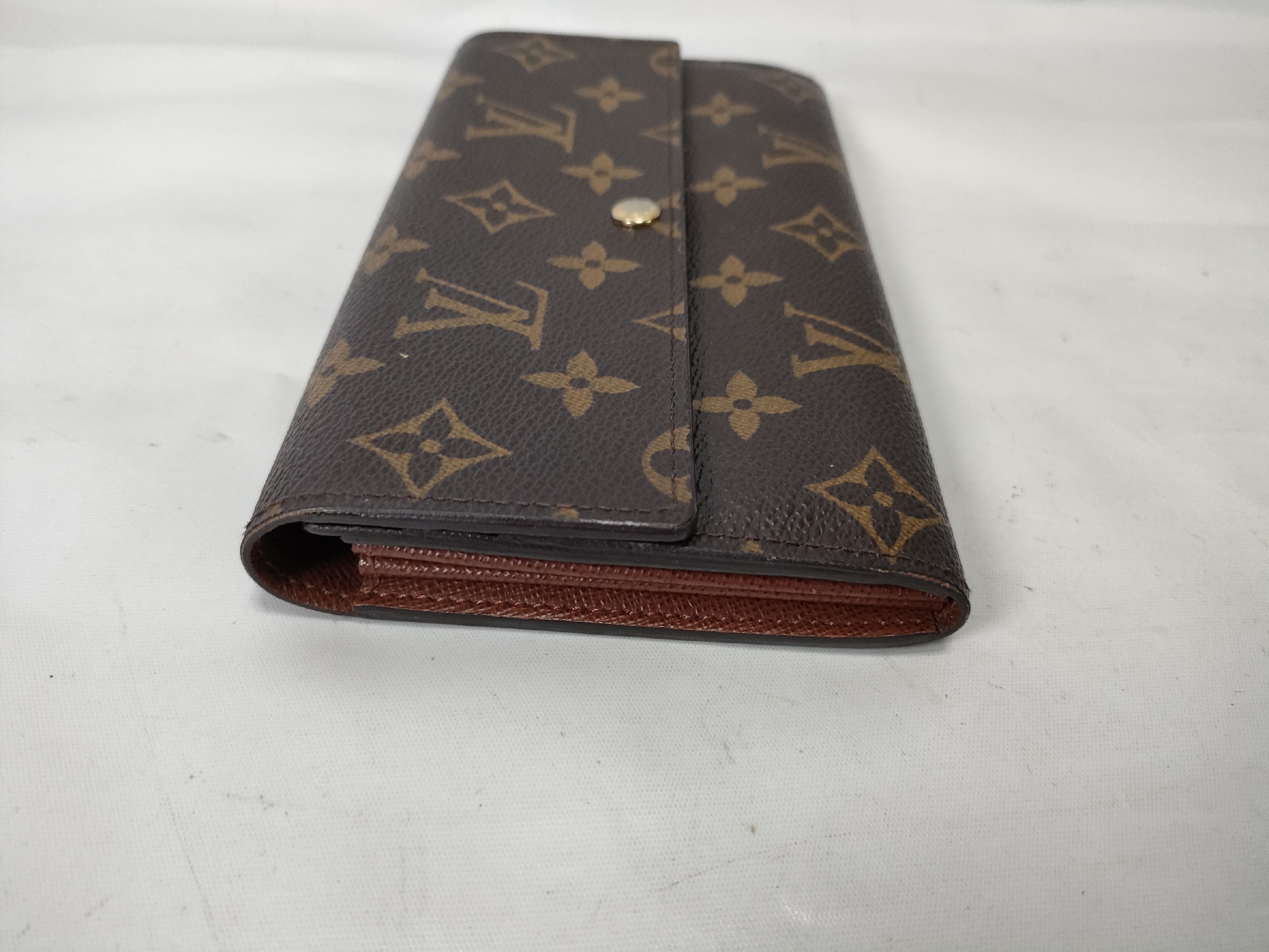 Monogram Vuitton Sarah 10 Wallet — view 5