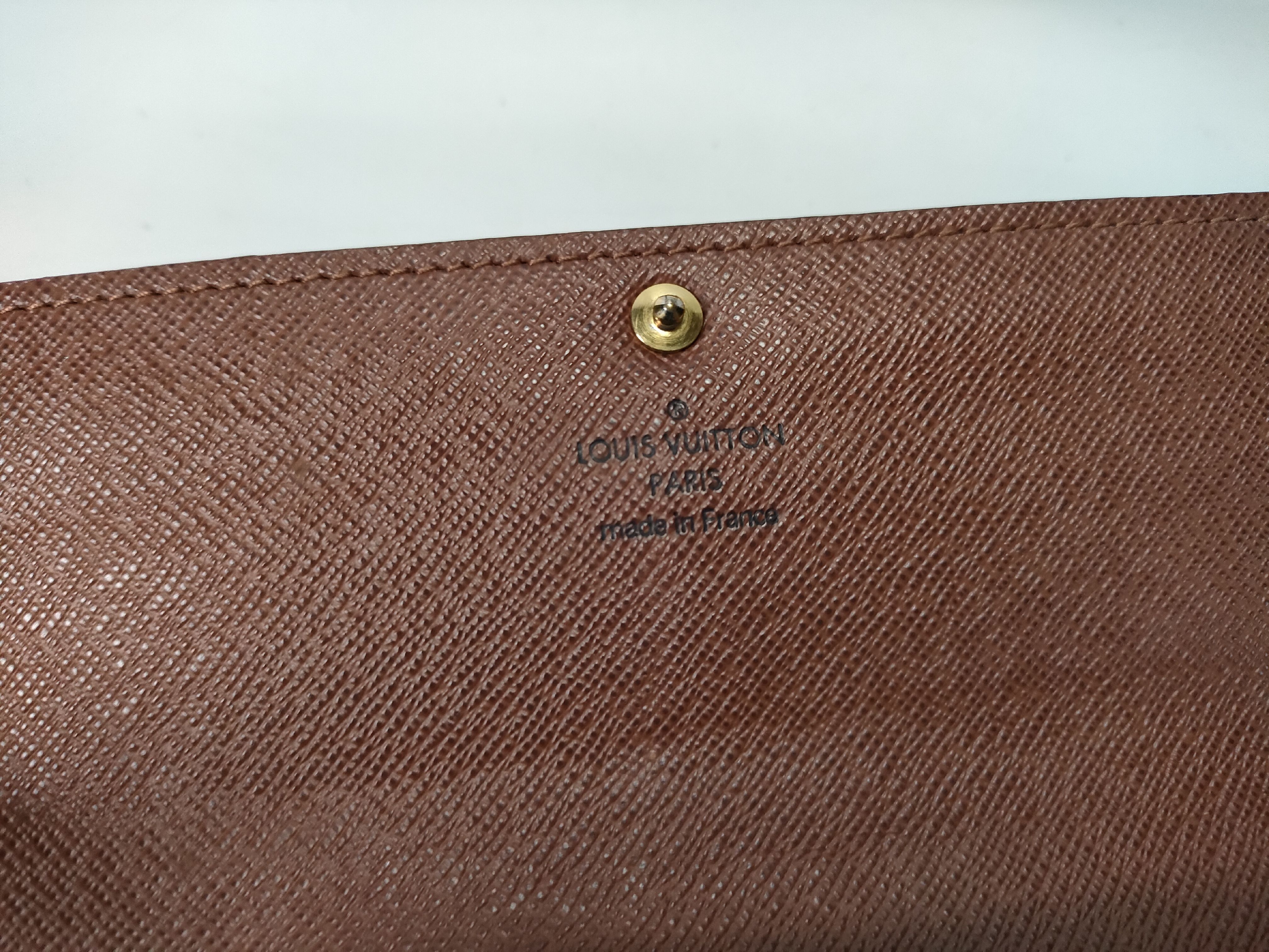 Monogram Vuitton Sarah 10 Wallet — view 9