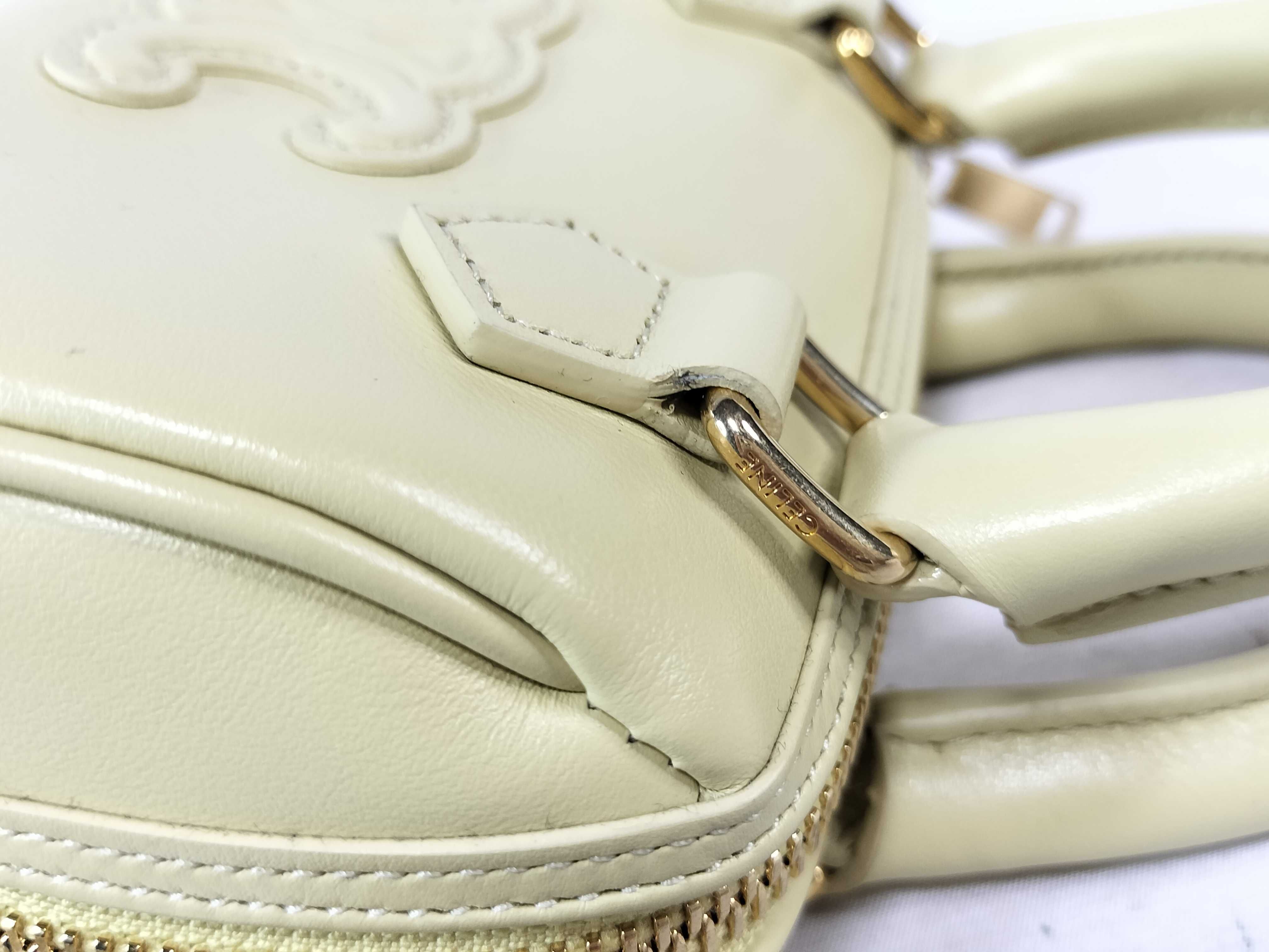 Unused Cuir Triomphe Mini Boston Handbag — view 5