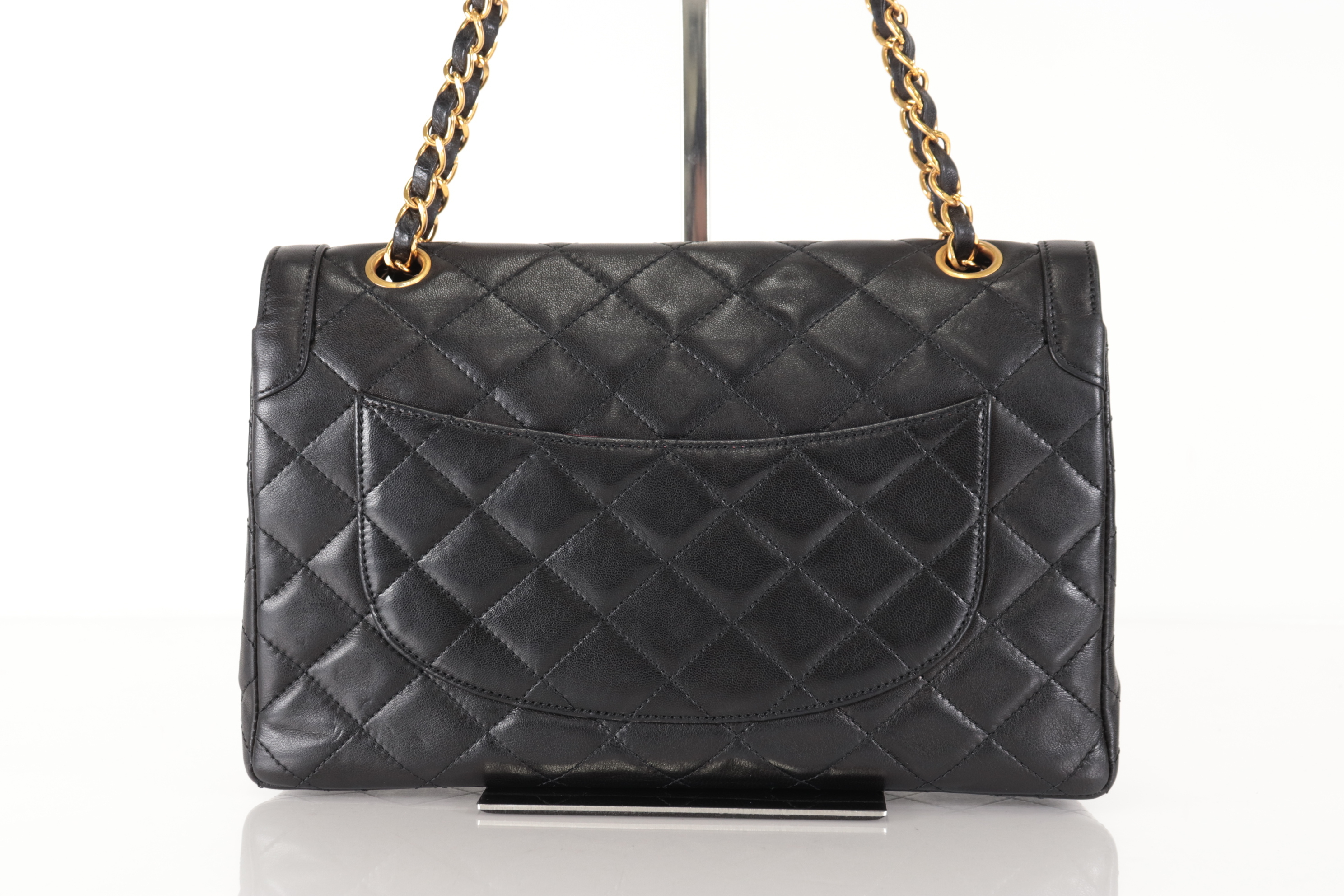 Double Flap Lambskin Paris Limited Edition Shoulder Bag (Serial No. 3) — view 3