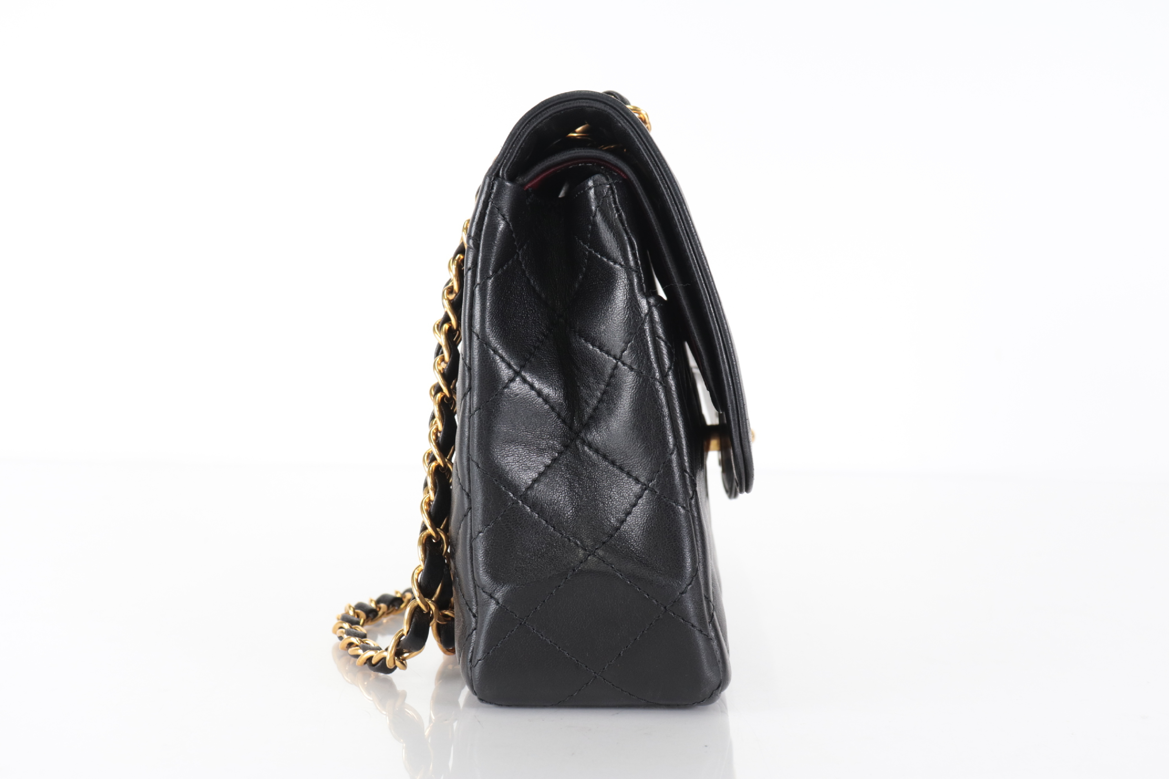 Double Flap Lambskin Paris Limited Edition Shoulder Bag (Serial No. 3) — view 4