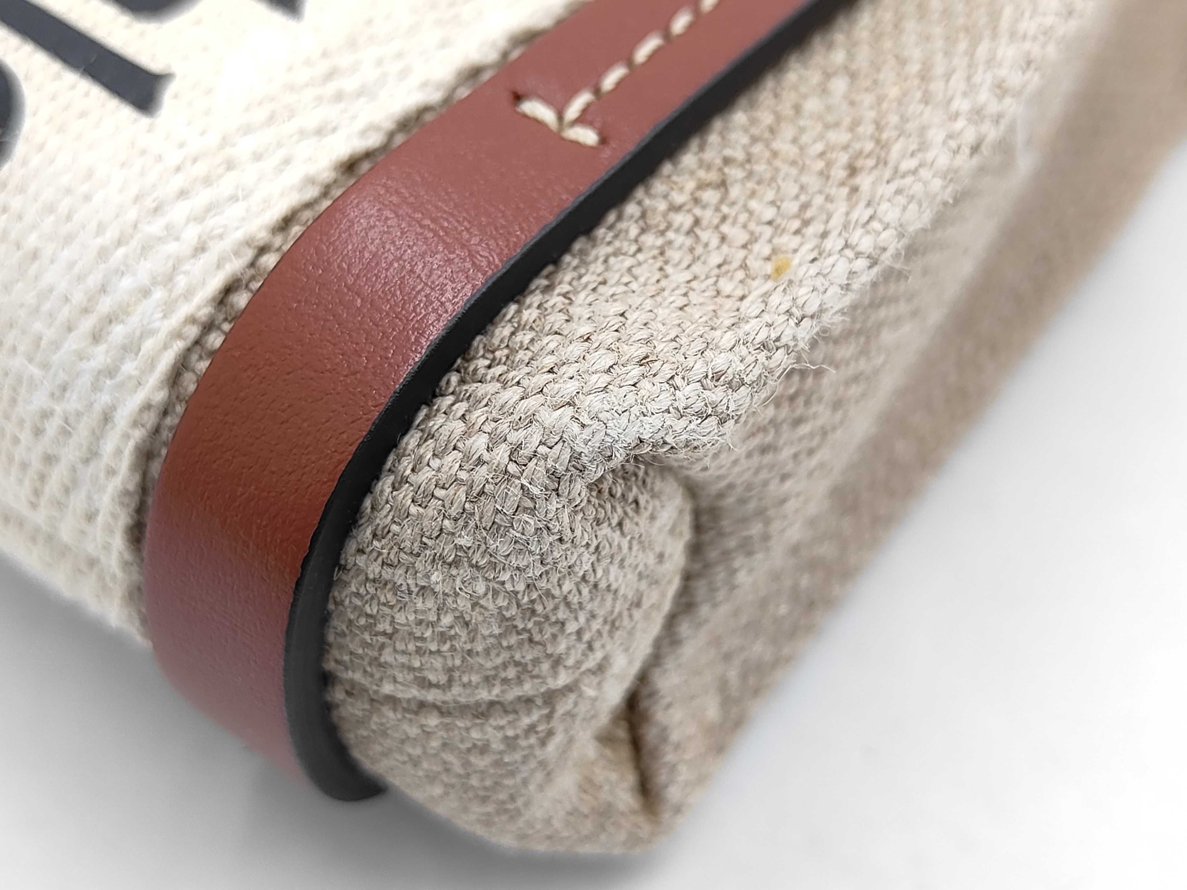 Woody Nano Tote Bag White Brown CHC22AP237I2690U Shoulder Bag — view 14
