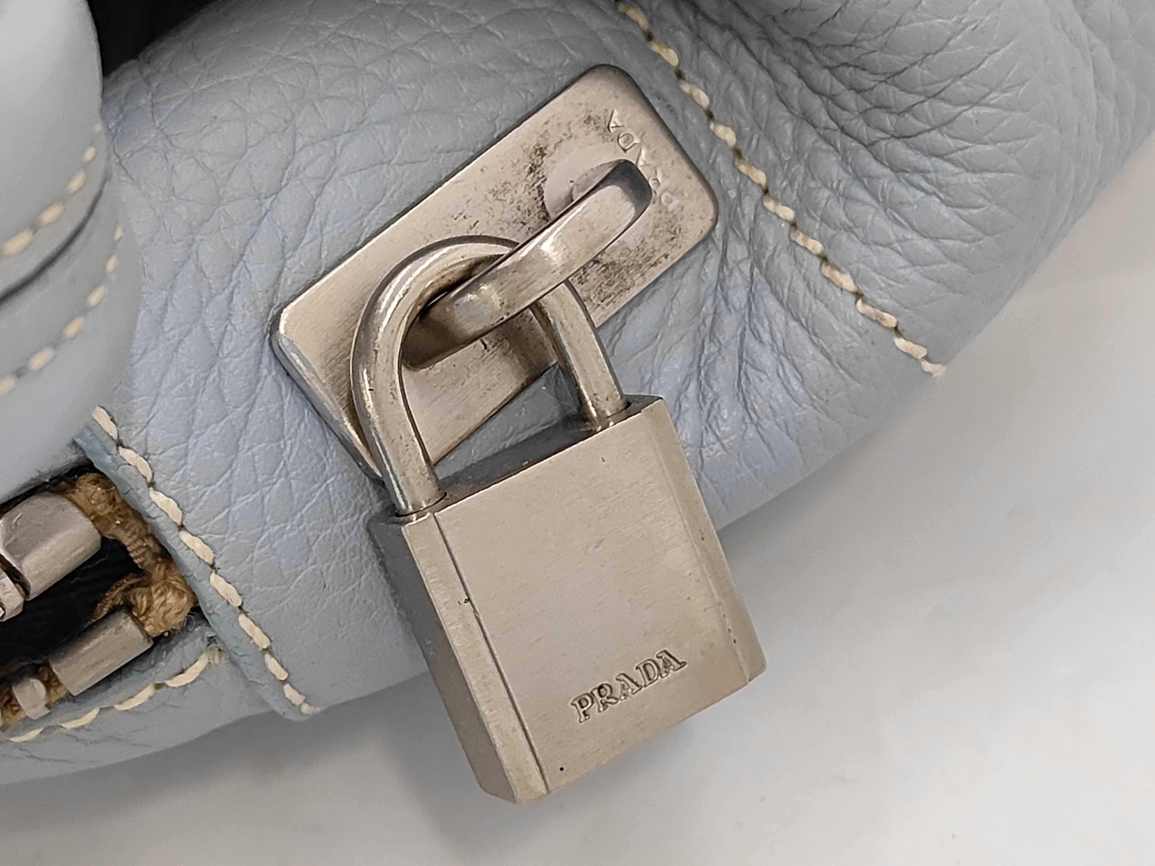 Vitello Daino Bauletto Tote Shoulder Bag — view 12