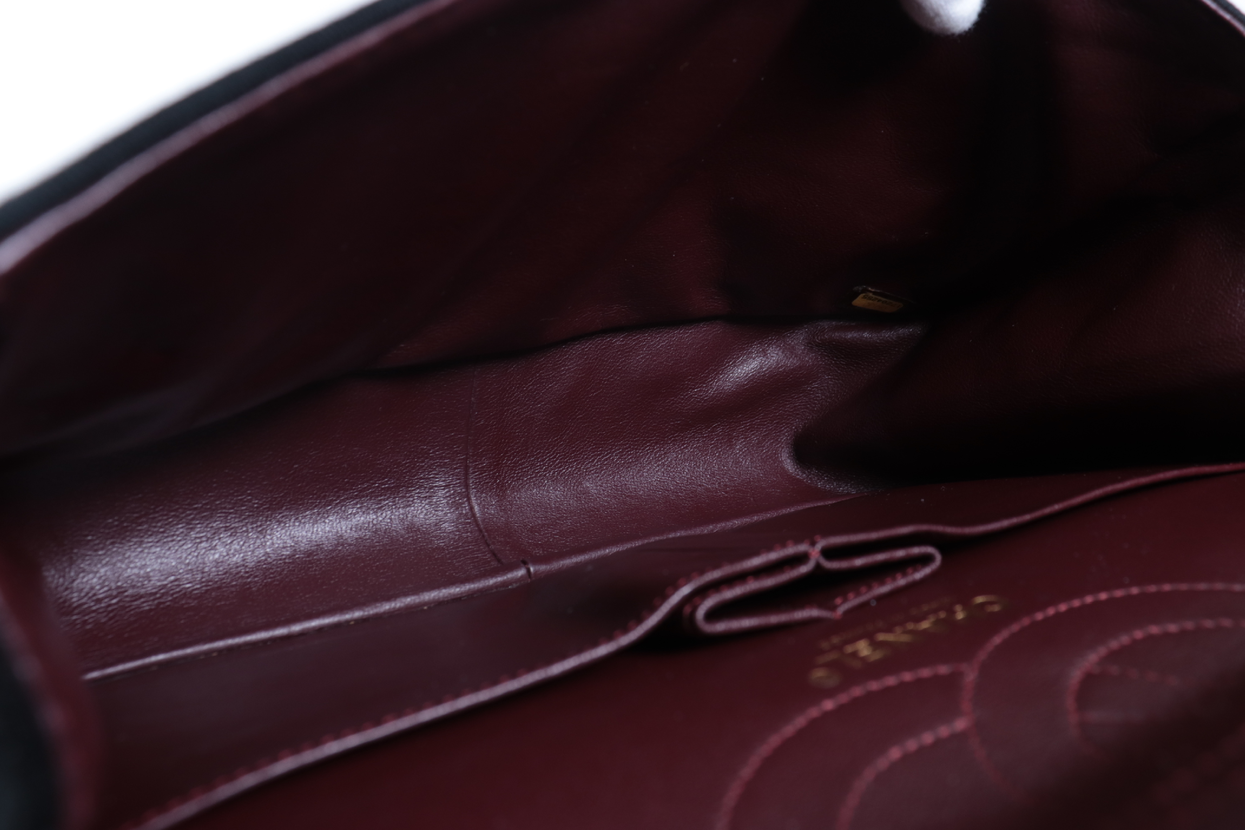 2.55 Double Flap Jersey Chain Shoulder Bag (Serial Number 17) — view 9