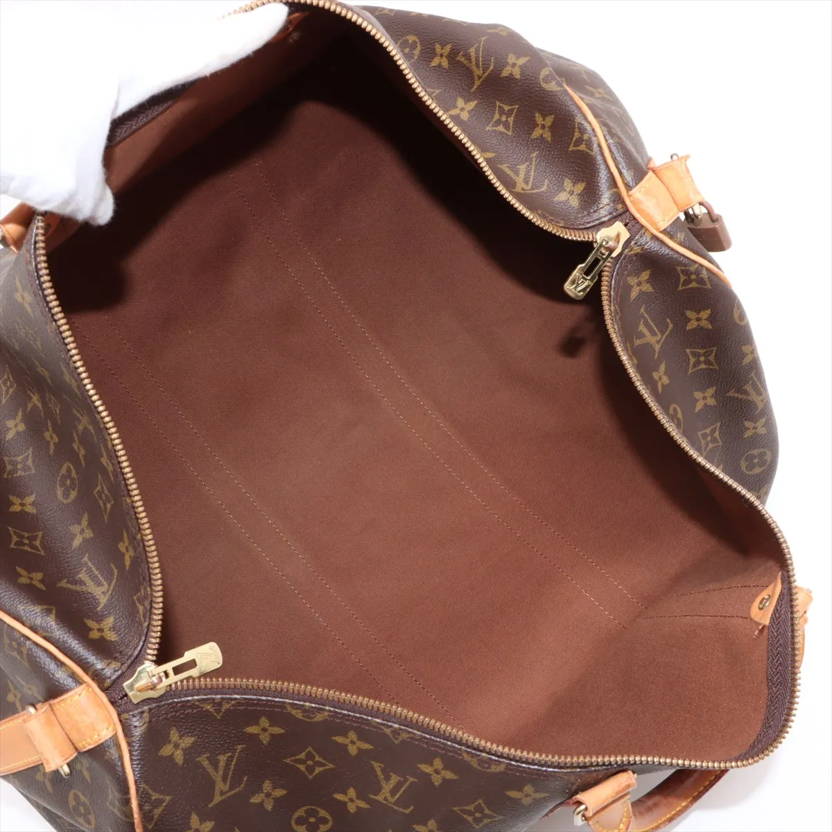 Monogram Keepall Bandouliere 55 M41414 VI0947 Brown — view 8