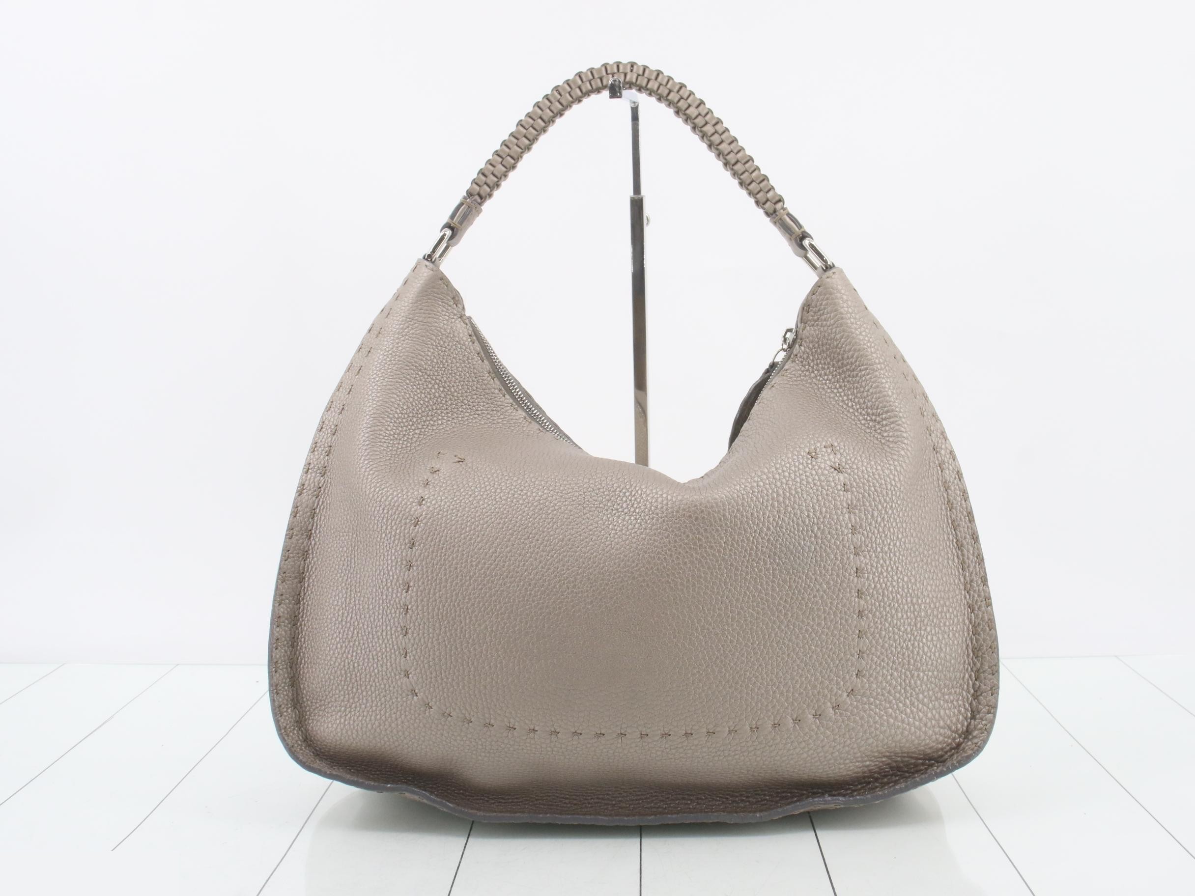 Selleria Shoulder Bag, Silver — view 2