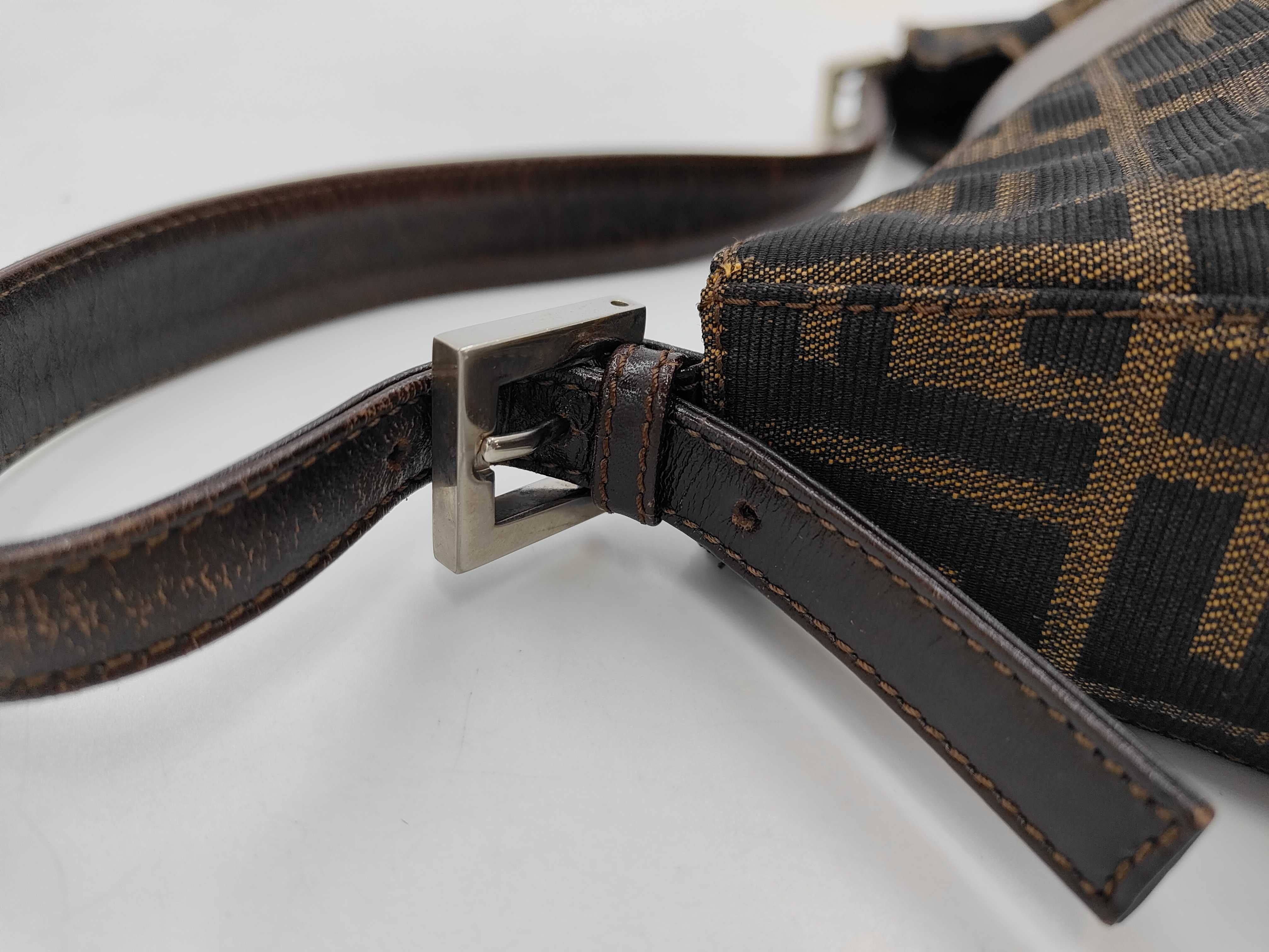 Zucca pattern Mamma Bucket shoulder bag, brown handbag — view 12