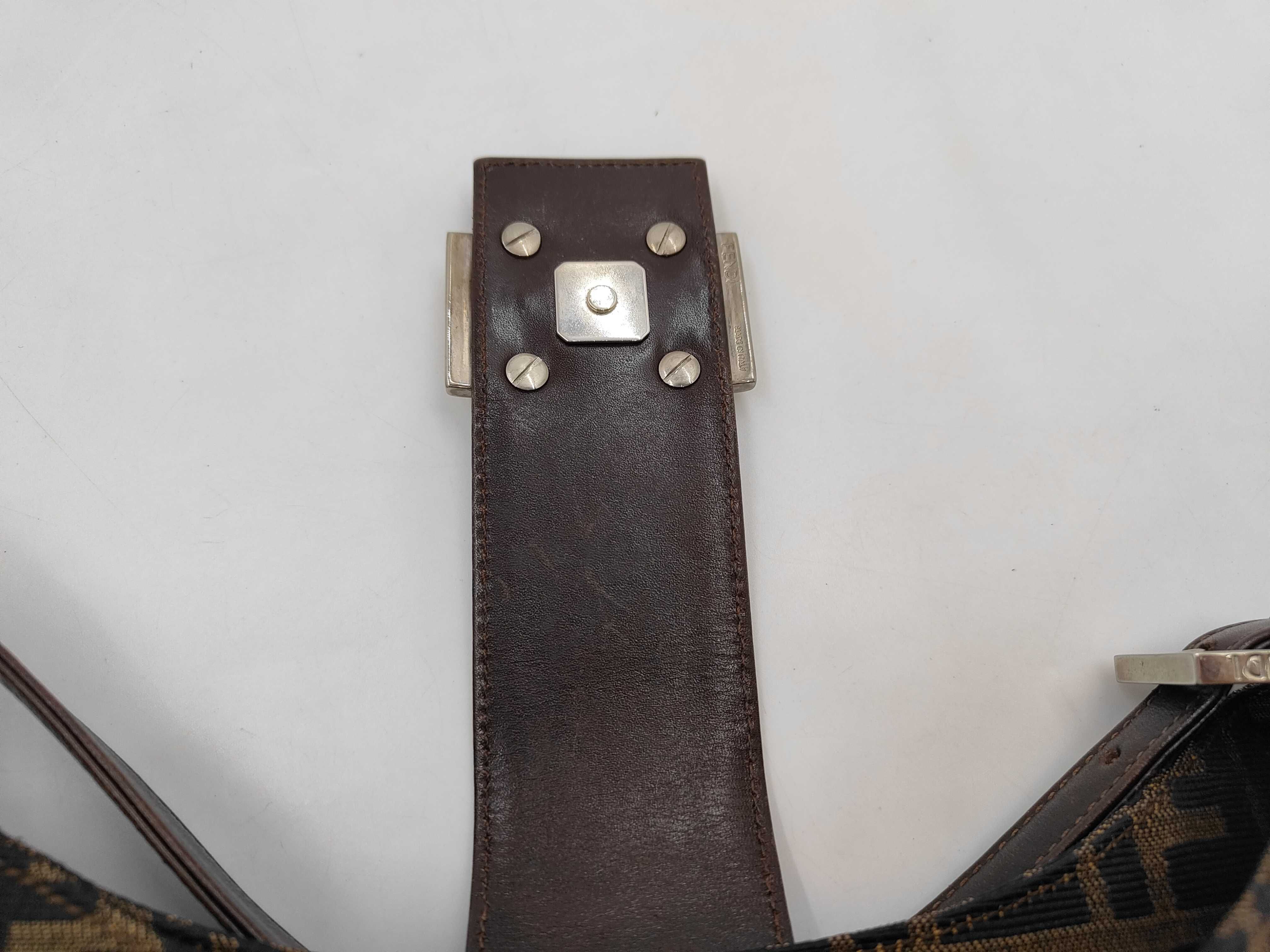 Zucca pattern Mamma Bucket shoulder bag, brown handbag — view 7