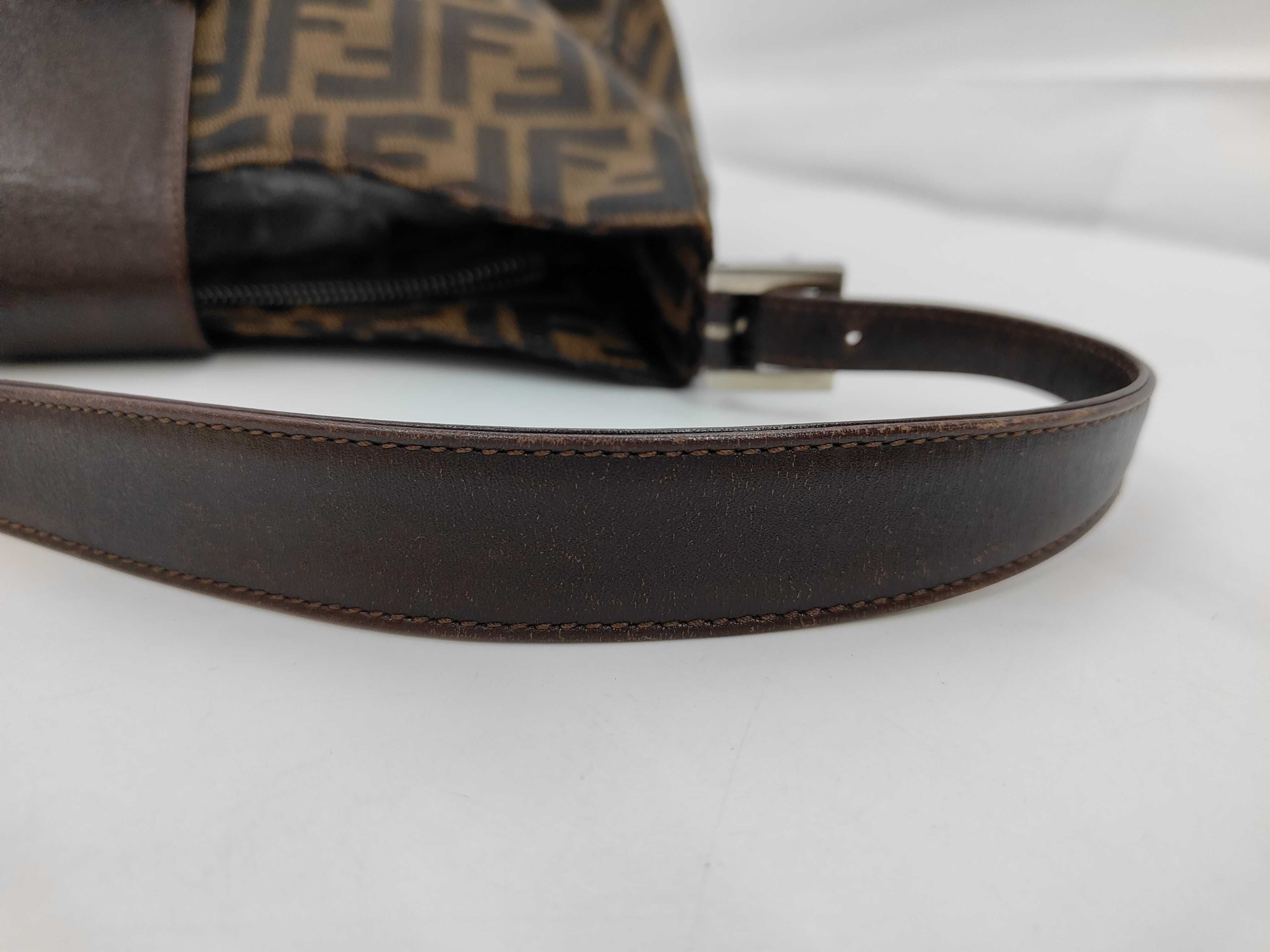 Zucca pattern Mamma Bucket shoulder bag, brown handbag — view 8