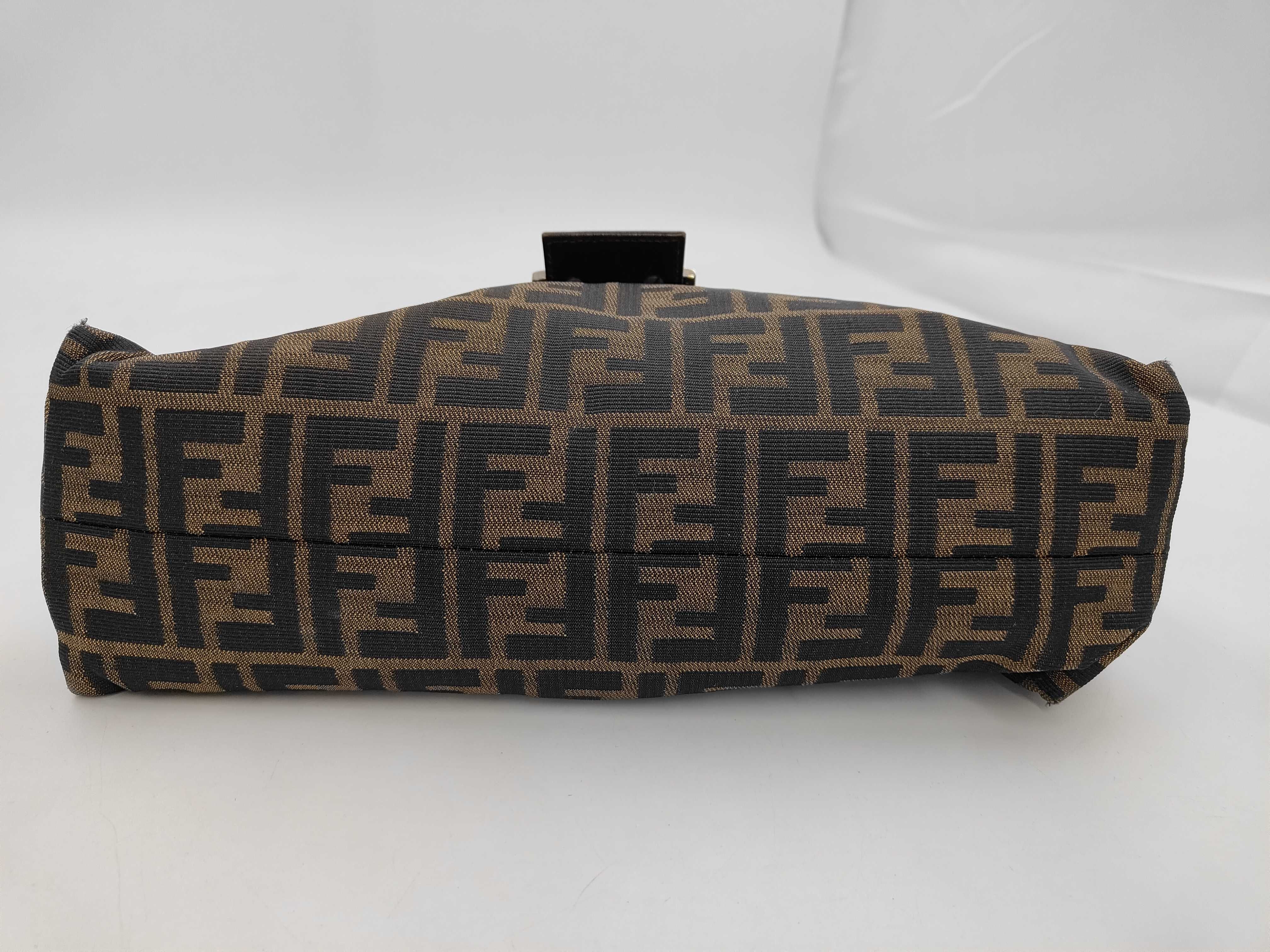 Zucca pattern Mamma Bucket shoulder bag, brown handbag — view 10