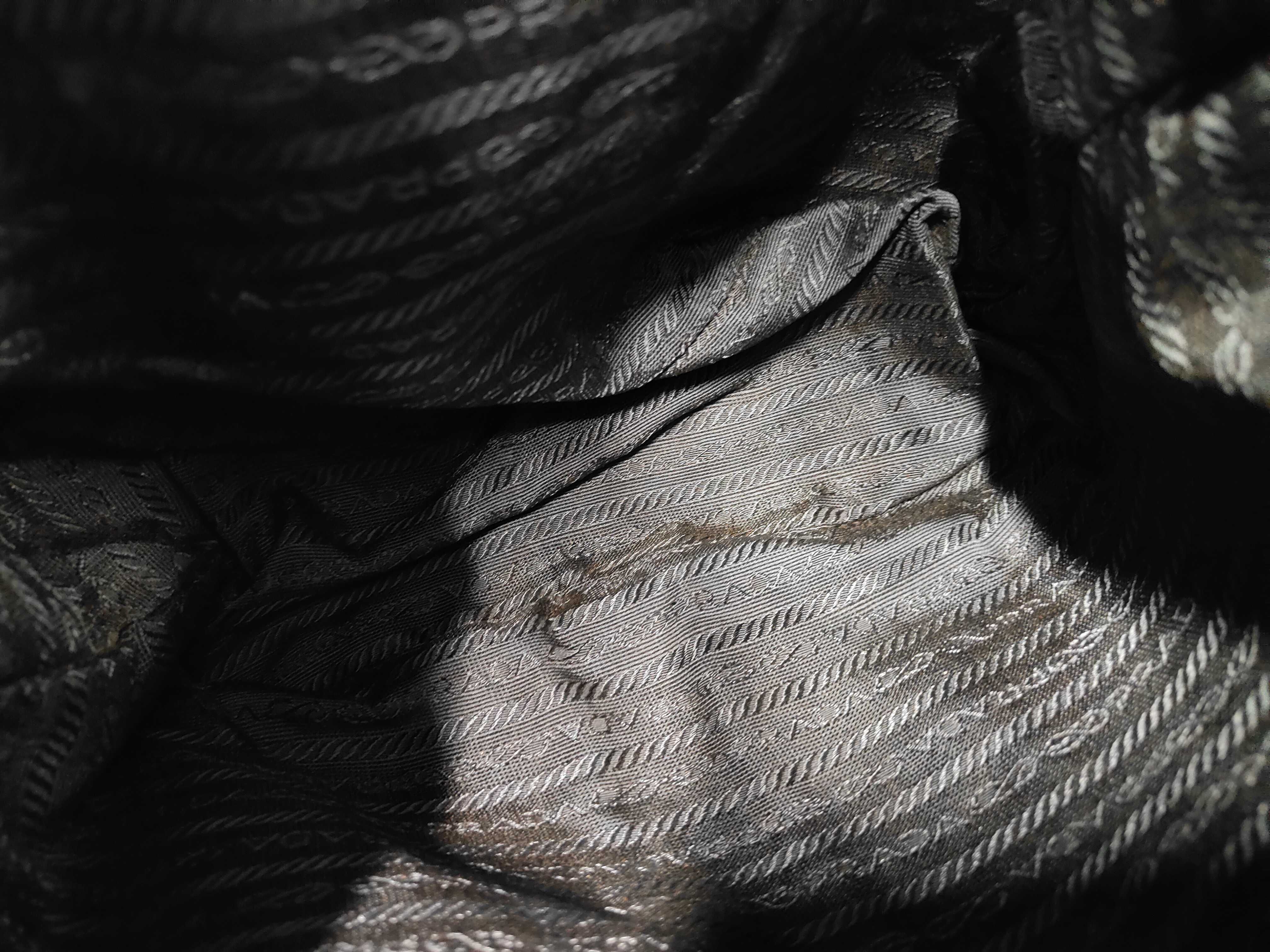 Backpack, Nylon x Leather Rucksack — view 13