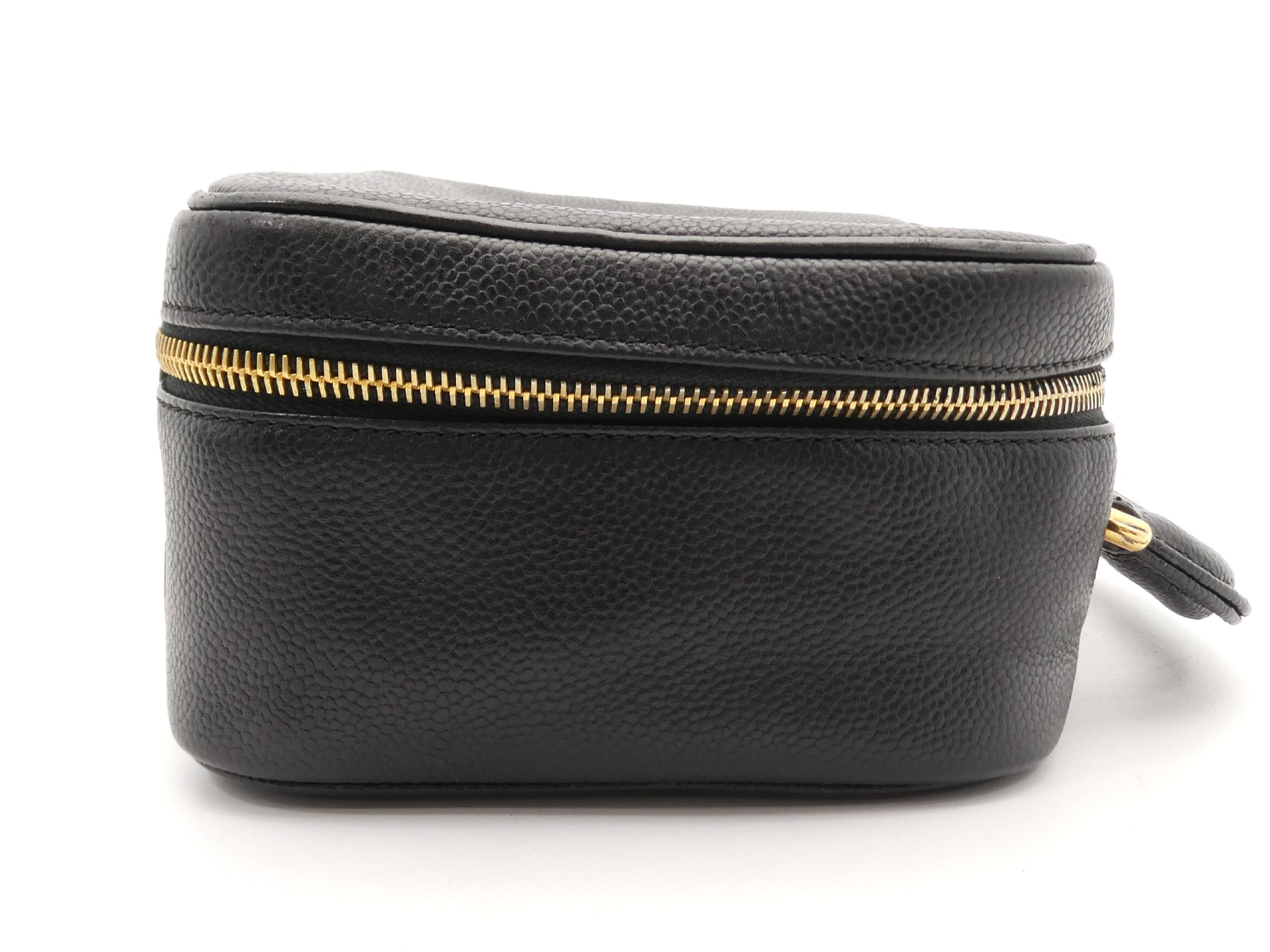 Coco Mark Caviar Skin Vanity Bag — view 4