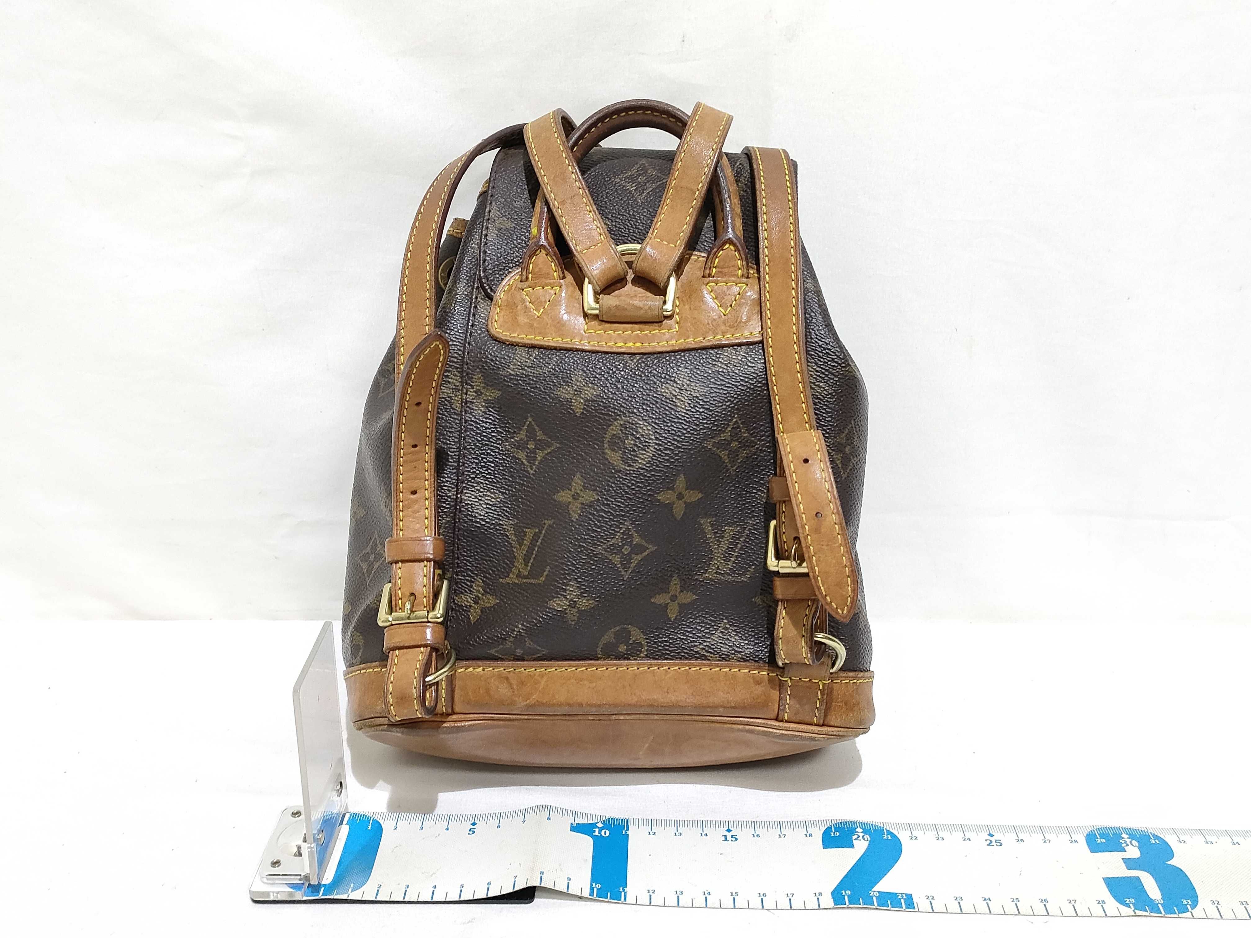 Monogram Louis Vuitton M51137 Monogram Mini Montsouris SP0010 Backpack — view 2