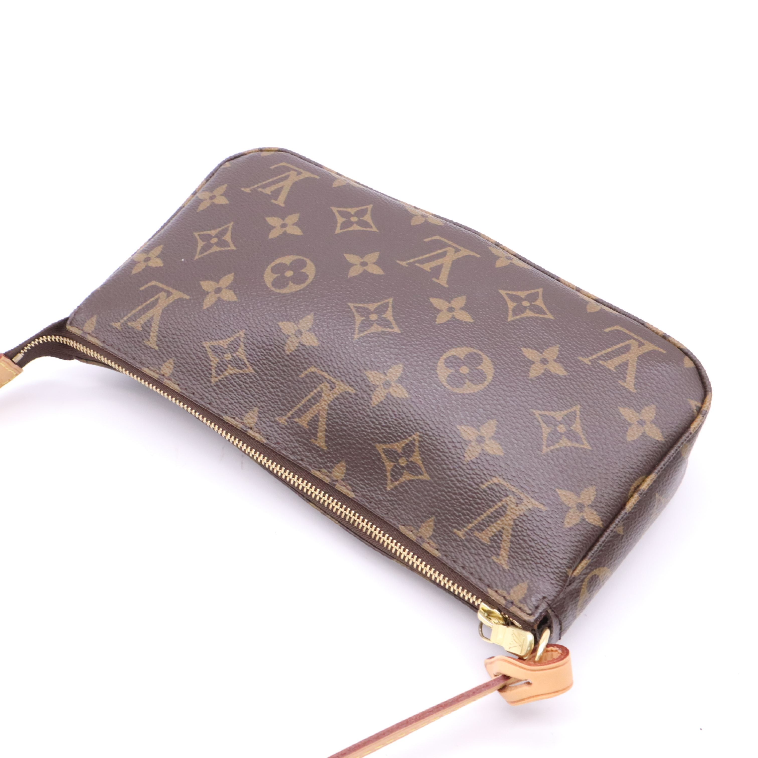 M40712 Monogram Pochette Accessoires with dust bag and pouch — view 3