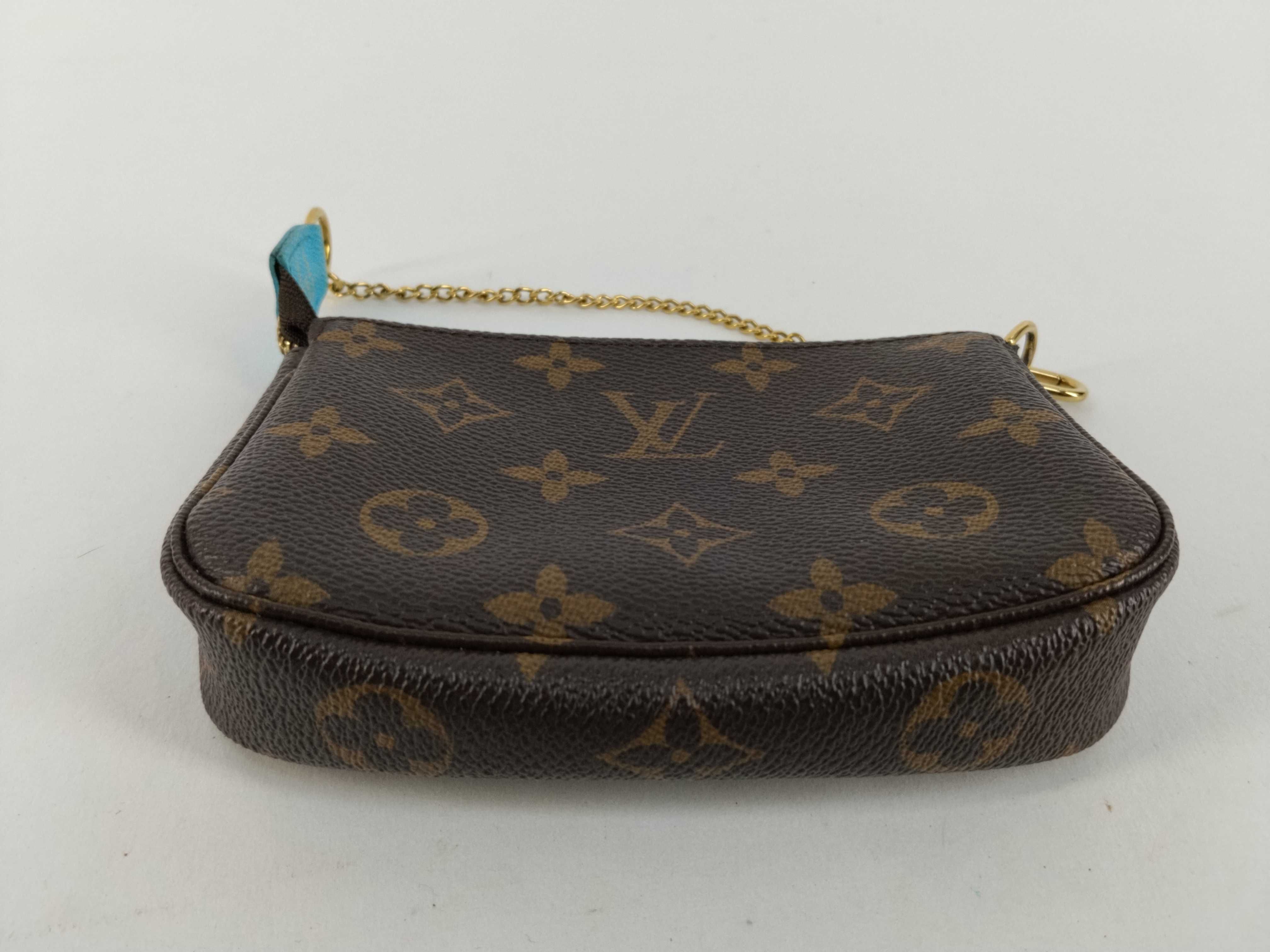 Monogram Louis Vuitton Monogram Mini Pouch — view 8