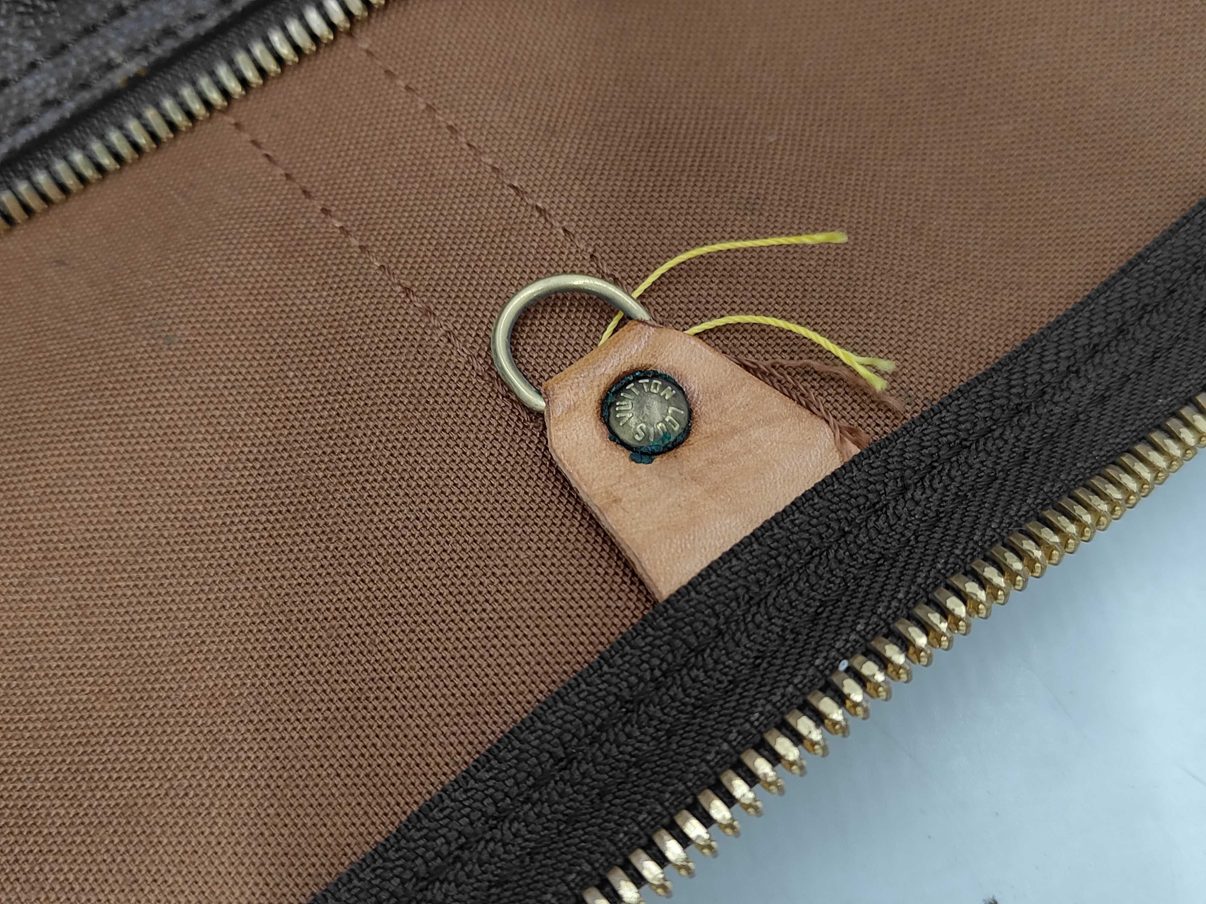 Monogram Vuitton Keepall Bandoli 60 Boston Bag — view 11