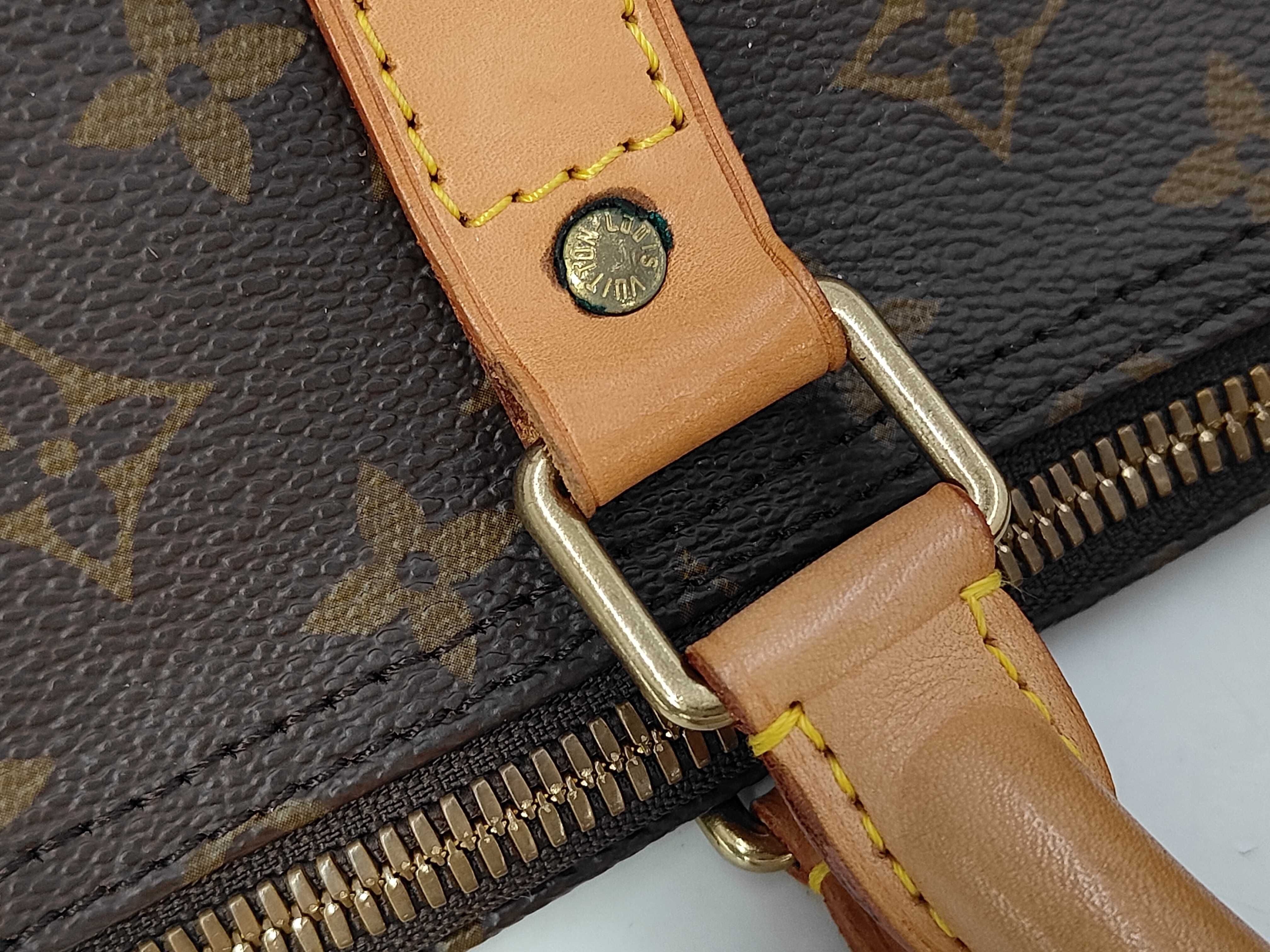 Monogram Vuitton Keepall Bandoli 60 Boston Bag — view 7