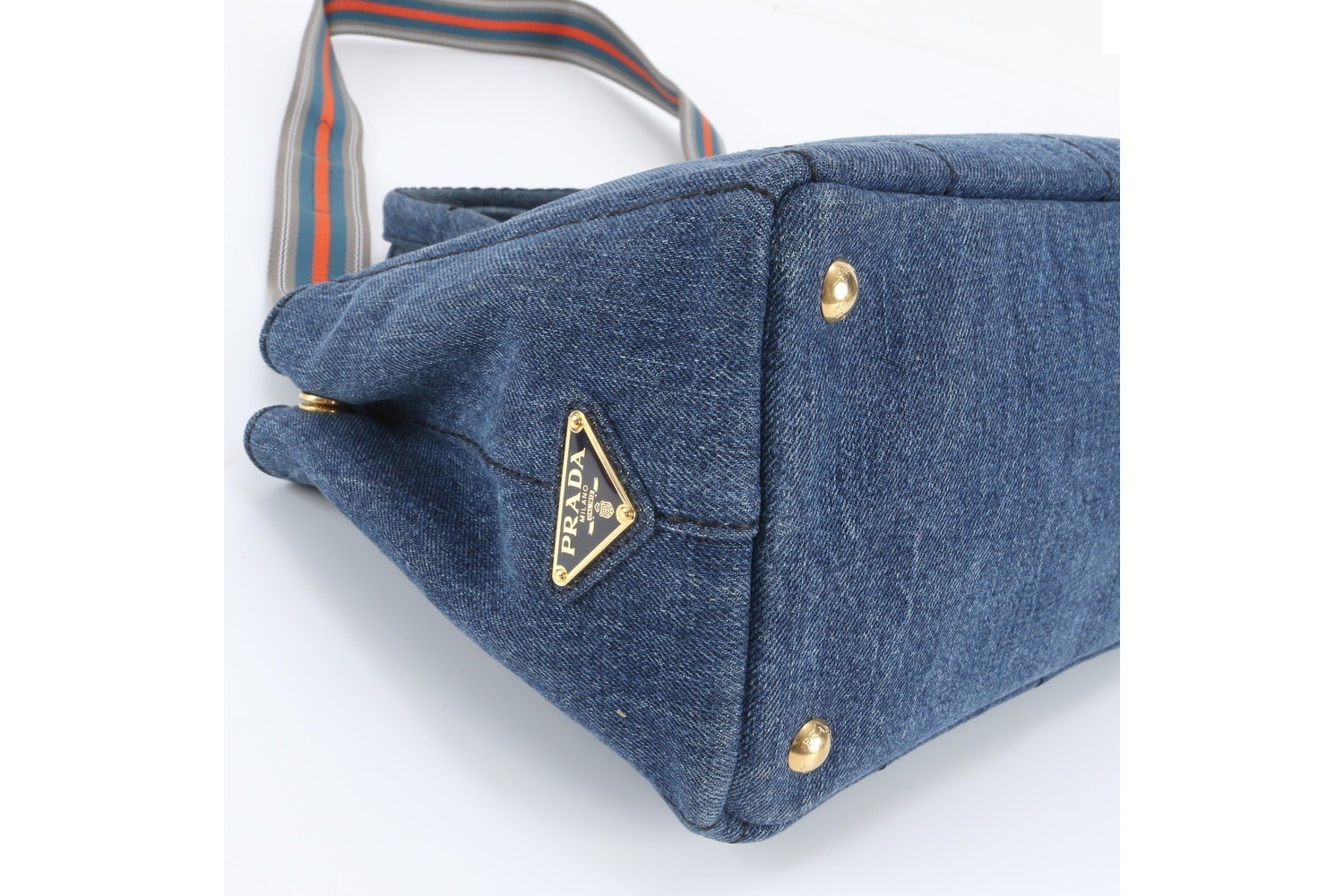 Canapa Triangle Logo 1BG439 2-Way Tote Bag (with guarantee) — view 6