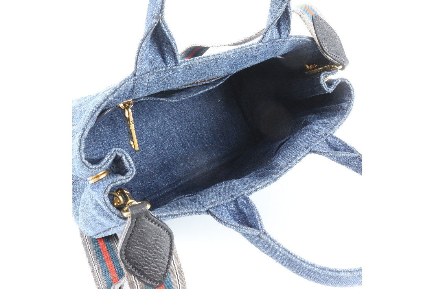 Canapa Triangle Logo 1BG439 2-Way Tote Bag (with guarantee) — view 7