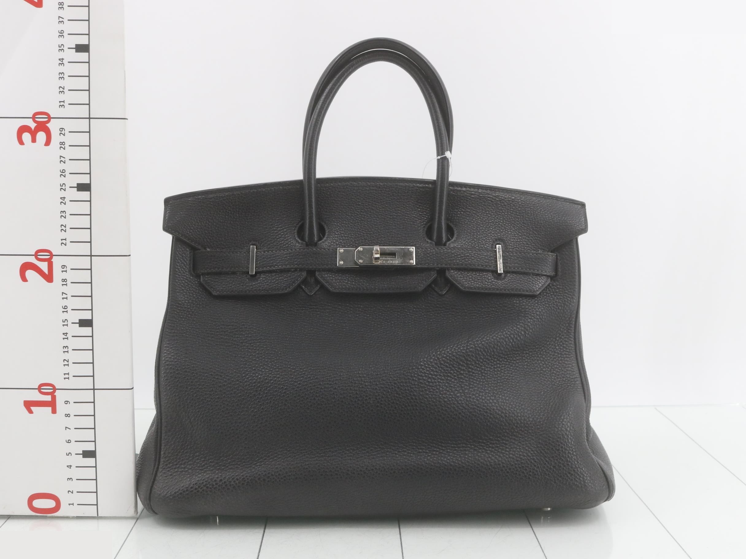 Other lines: Birkin 35 Black Tote Bag — view 2
