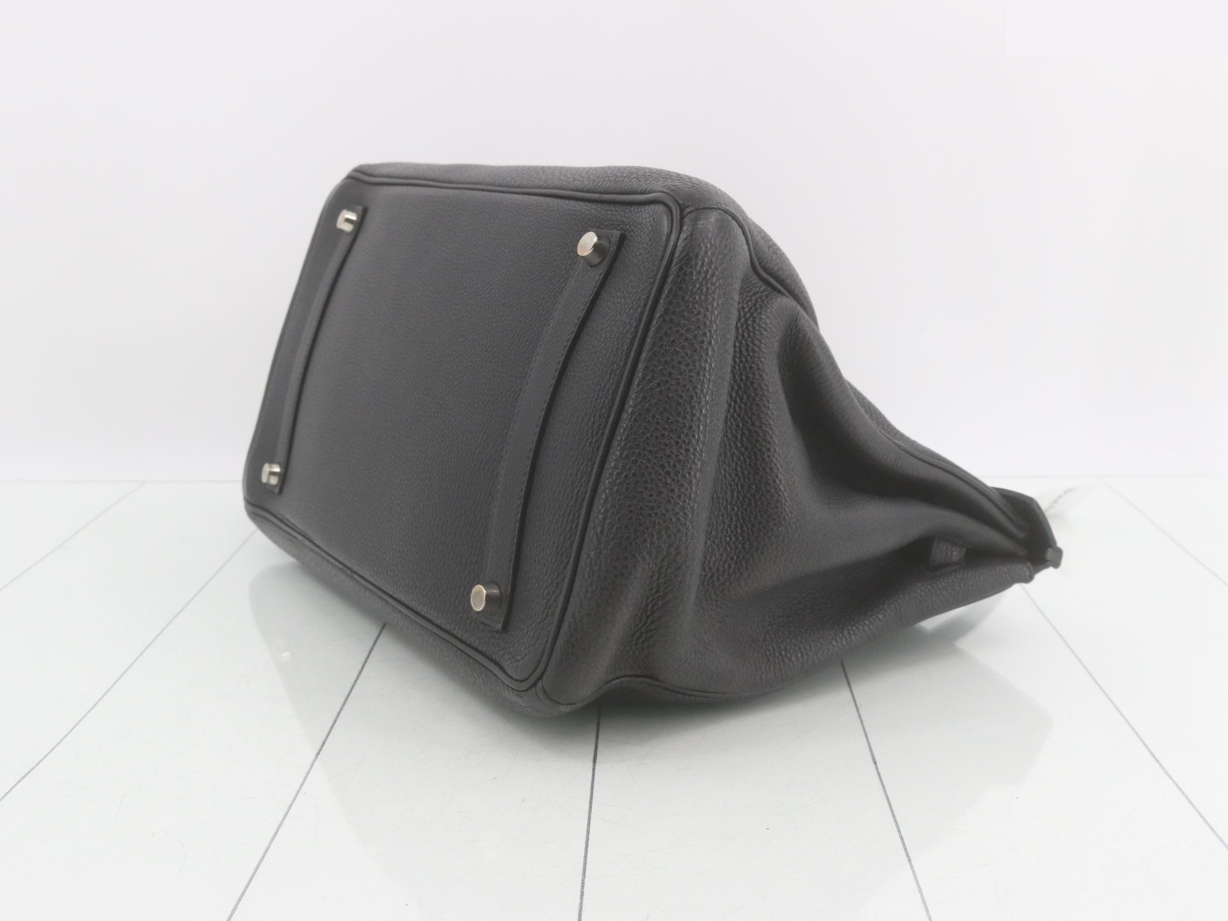 Other lines: Birkin 35 Black Tote Bag — view 7