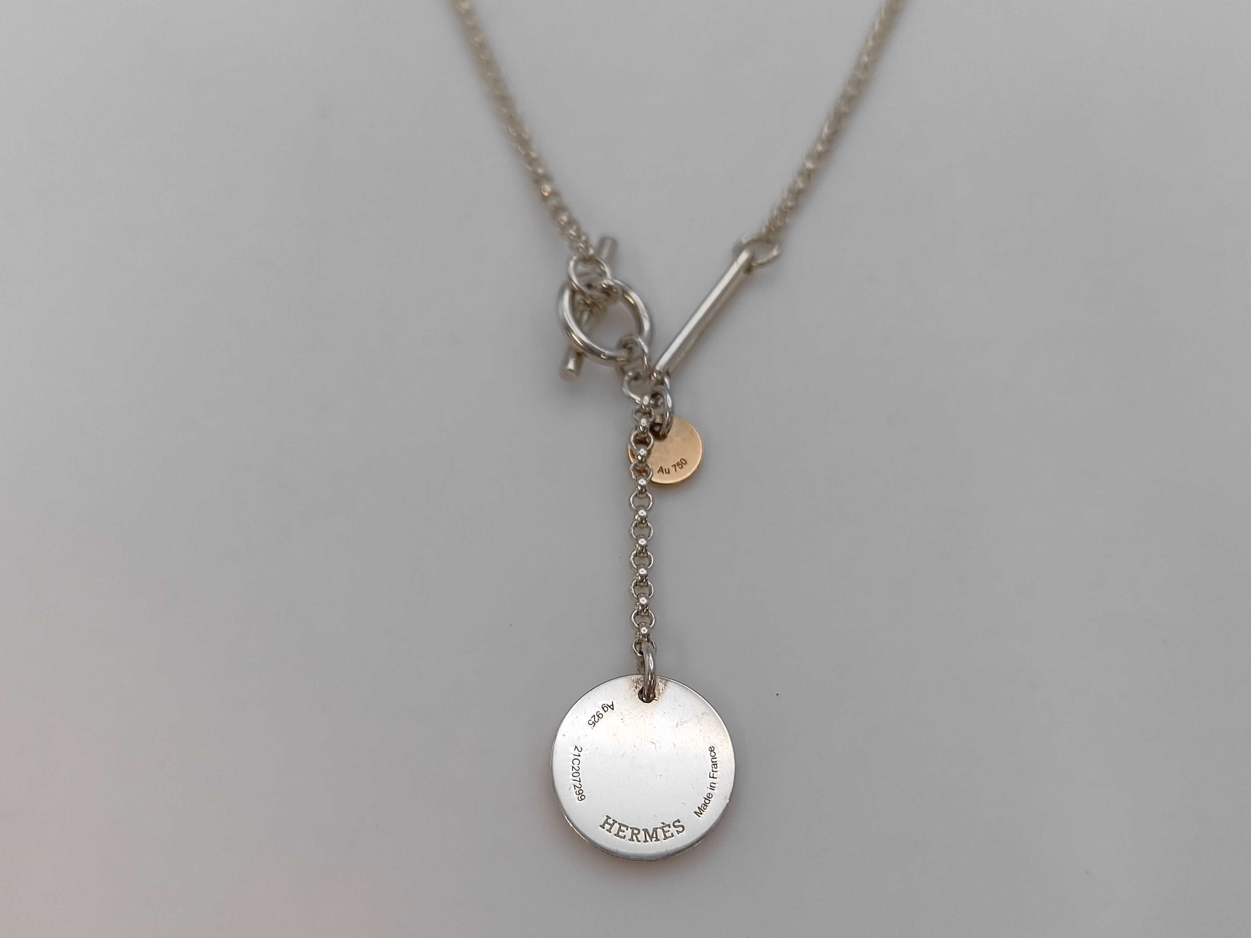 Ex-Lives 925/750 Combination Amulet Necklace — view 3